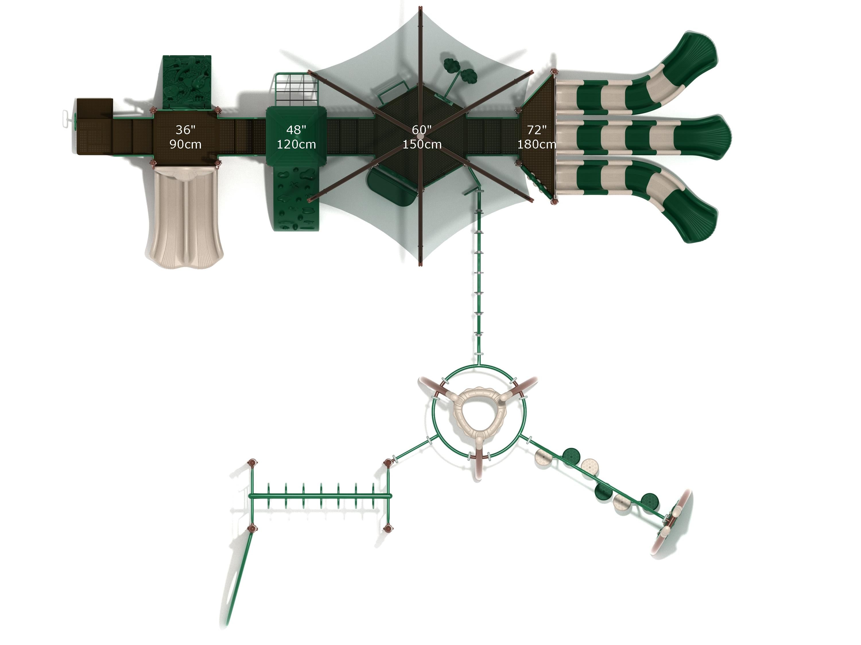 Playground Equipment Pioneer Place Playground SKU PKP032