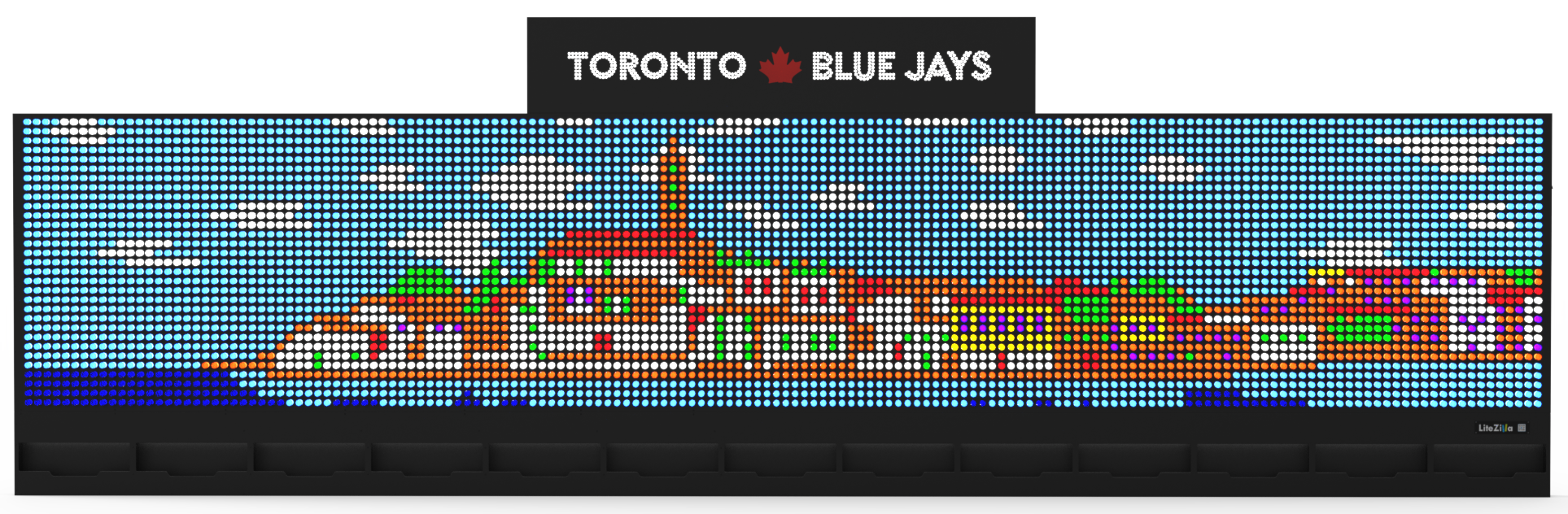 LiteZilla Giant Lite Brite Outdoor Weather-Resistant SKU LZ-OTD