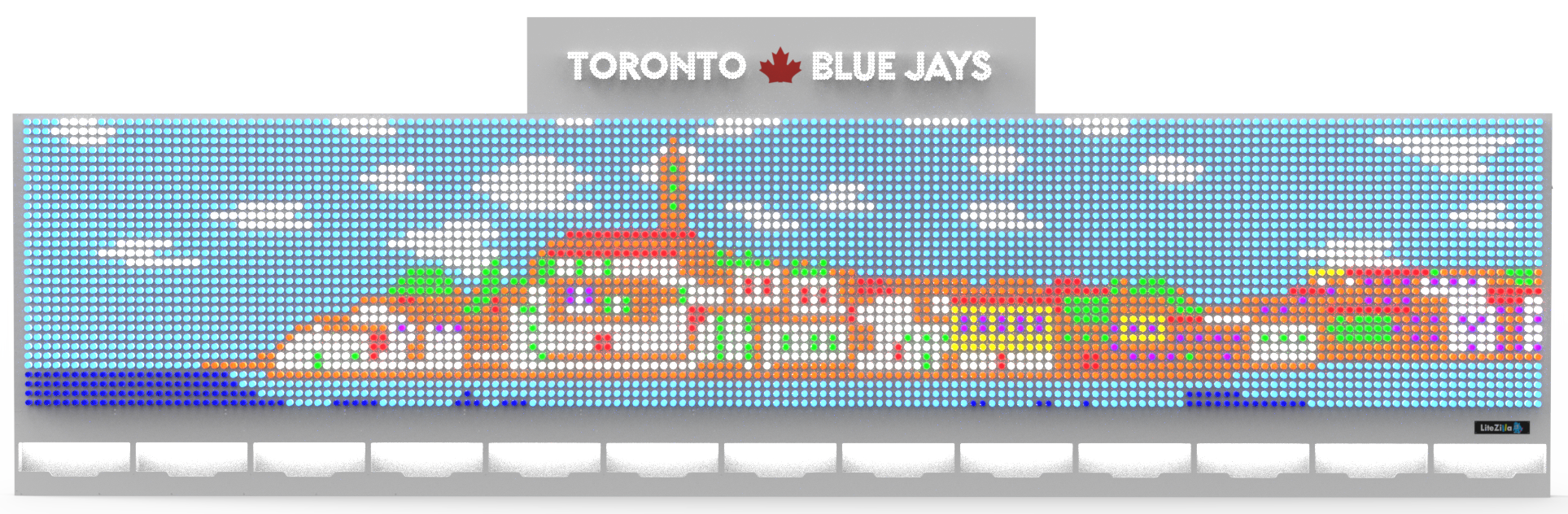 LiteZilla Giant Lite Brite White SKU LZ-WHT