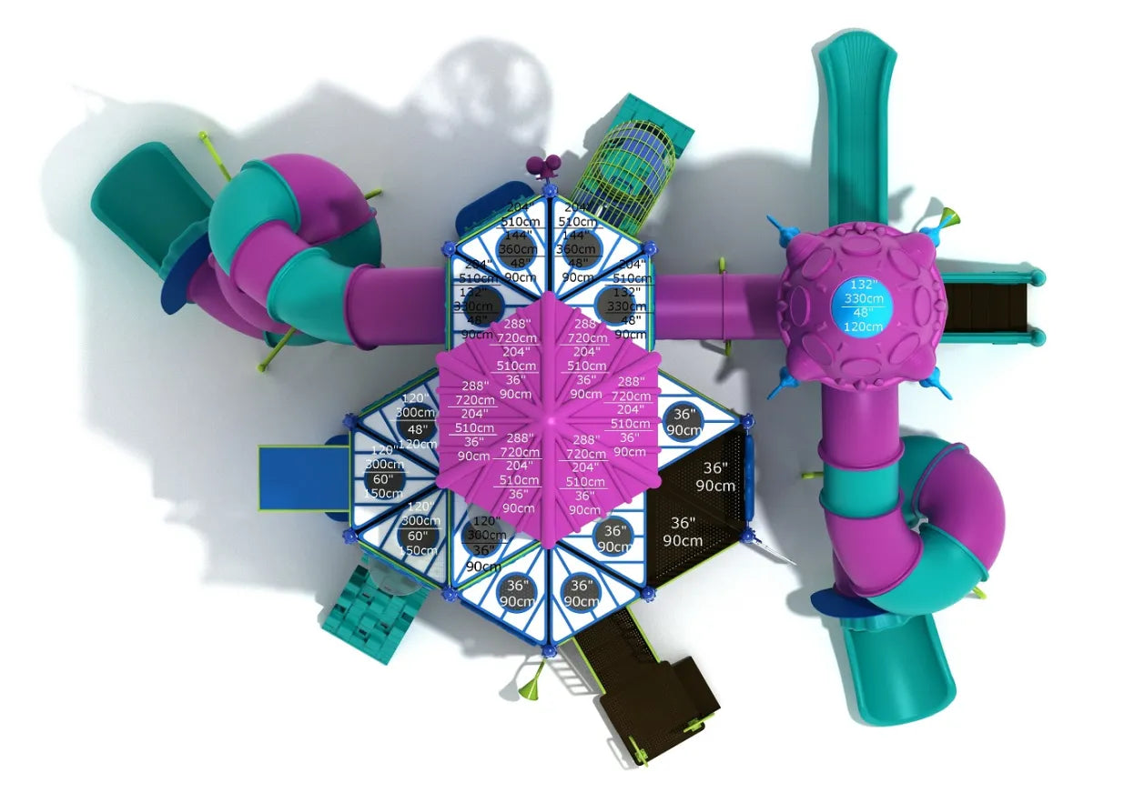 Playground Equipment Space Needle Navigator Playground SKU PSQ001