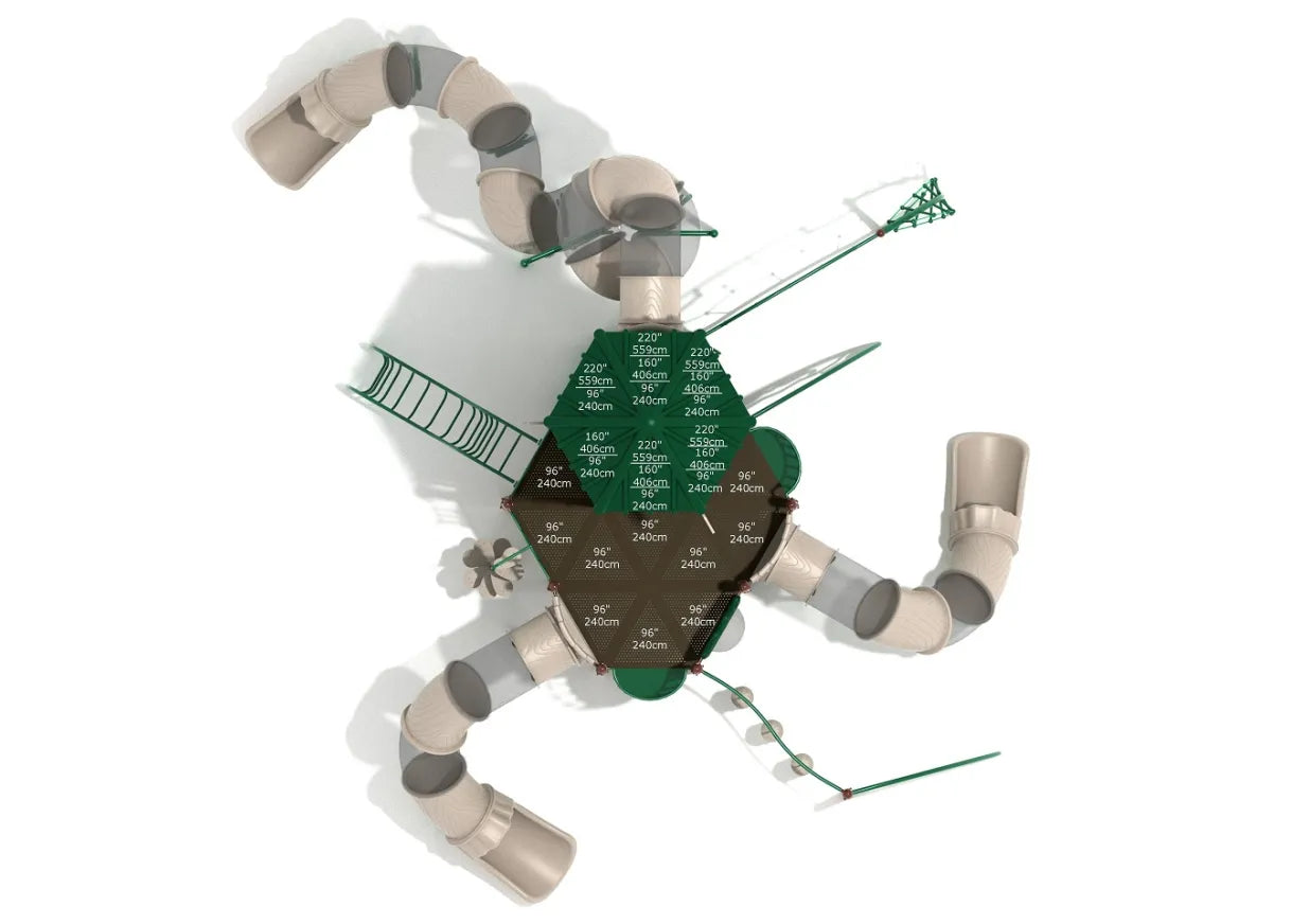 Playground Equipment Eiffel Tower Escapade Playground SKU PSQ003