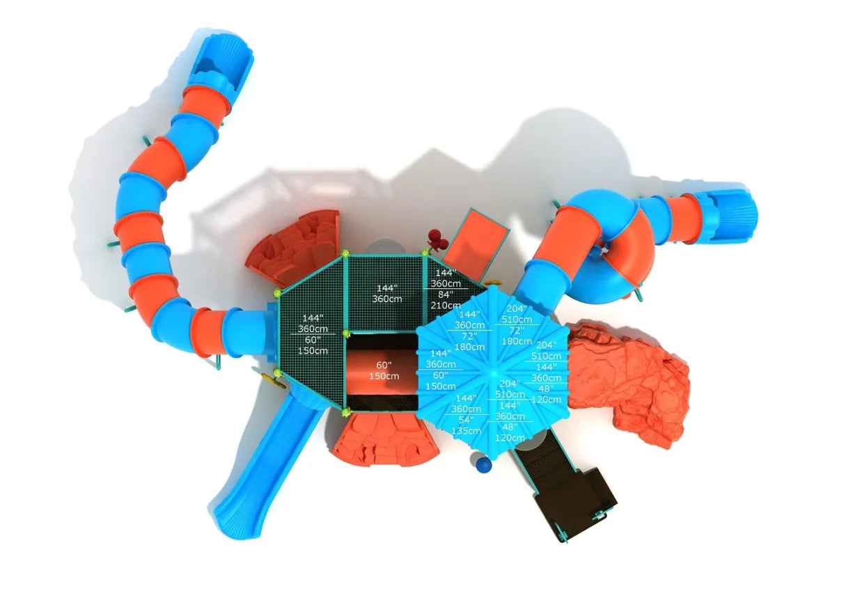 Playground Equipment CN Tower Summit Playground SKU PSQ004