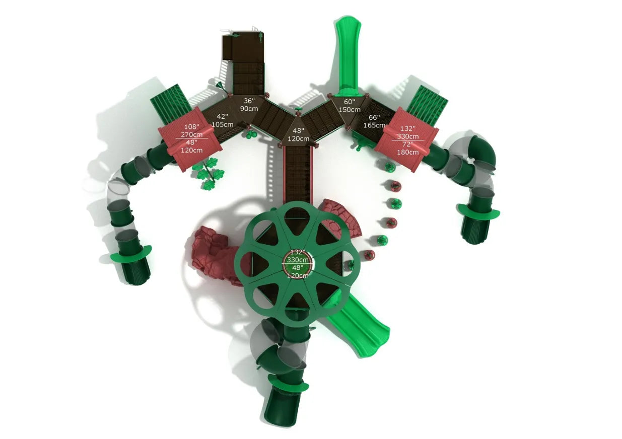 Playground Equipment Hanging Garden Heights Playground SKU PSQ006