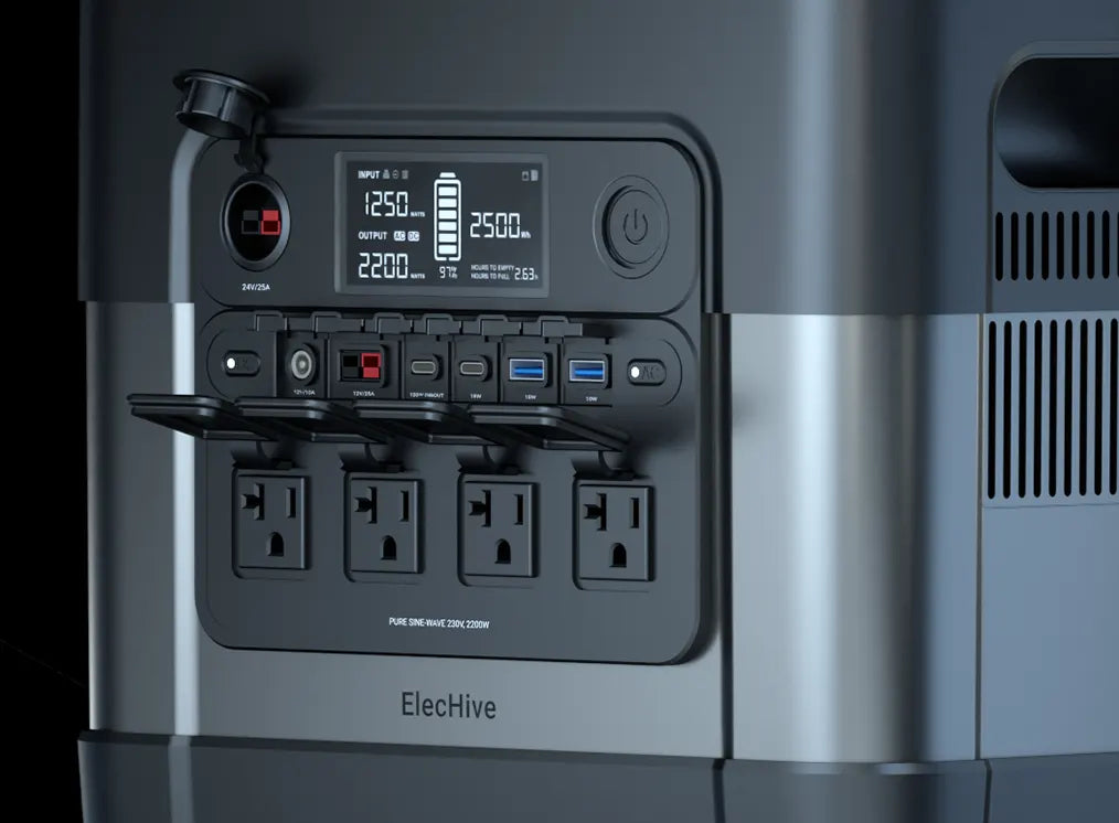 Zero Breeze ElecHive 2500 Portable Power Station SKU EH2025