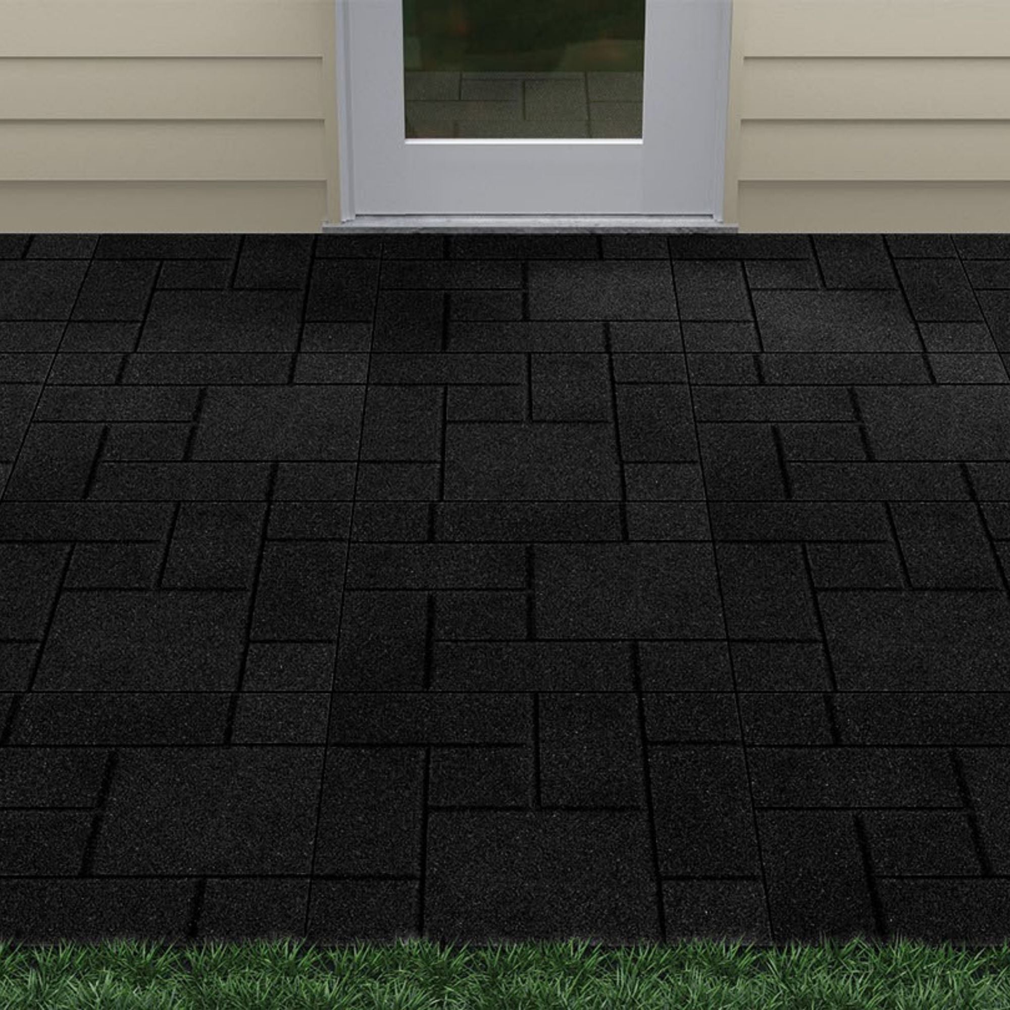 Ground Smart Dual Sided Rubber Pavers 24" SKU GSDSPaver24