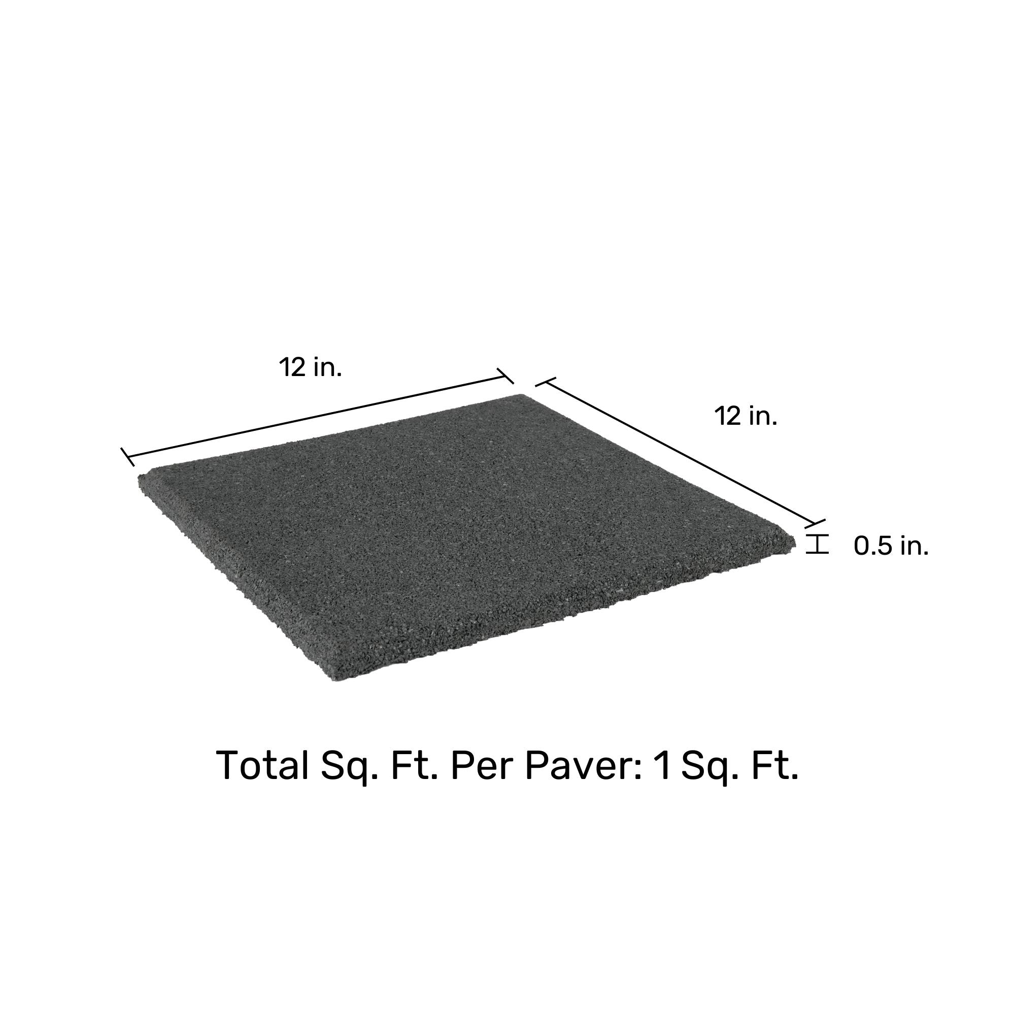 Ground Smart Flat Pavers 12" SKU GSPaver12