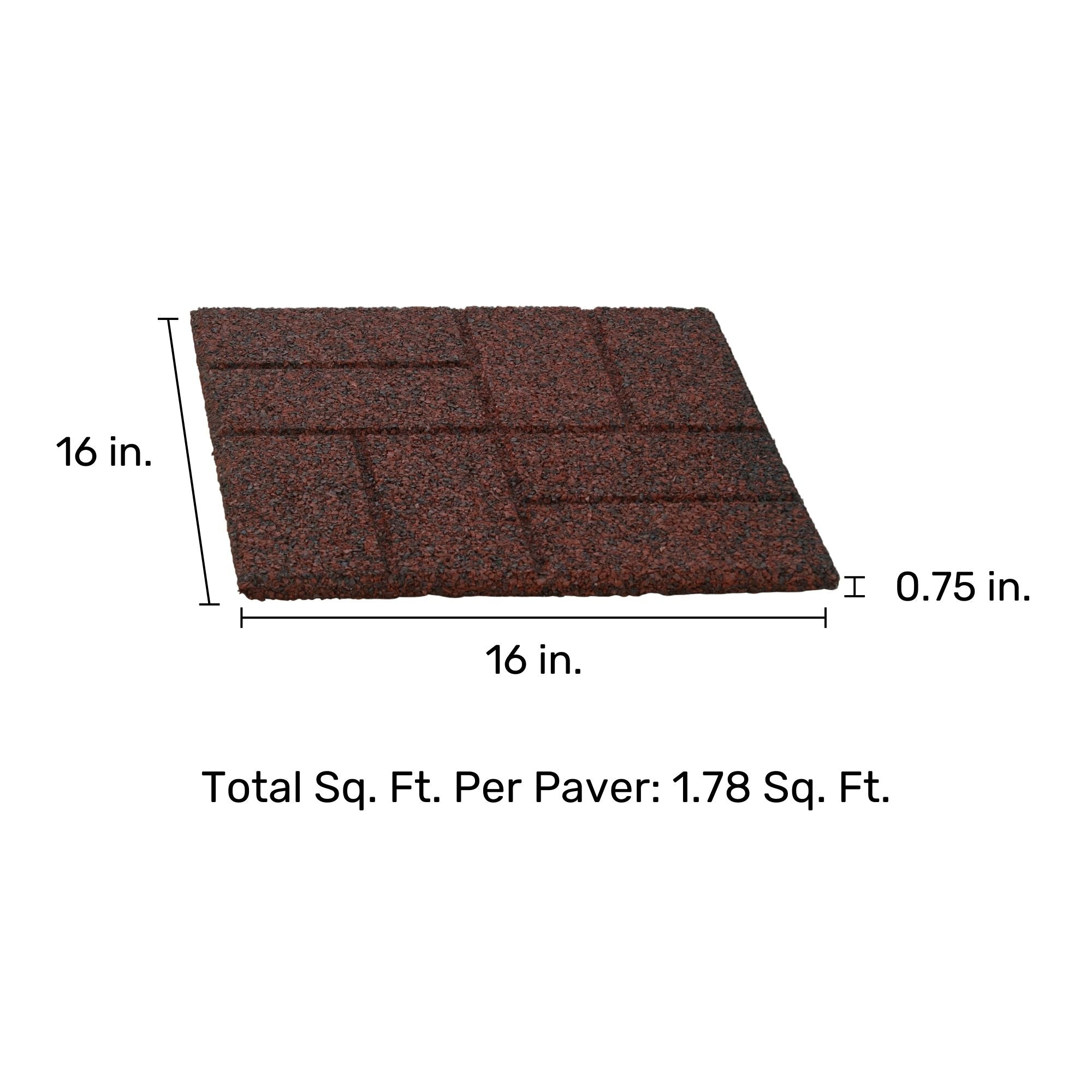 Ground Smart Dual Sided Pavers 16" SKU GSPaverD16