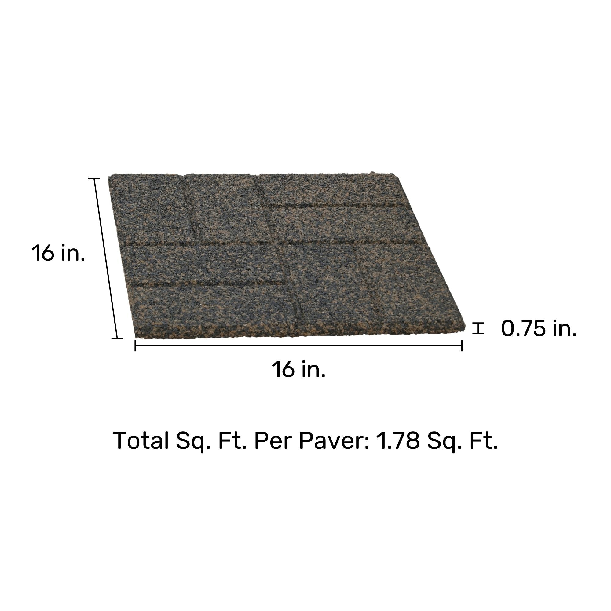 Ground Smart Dual Sided Pavers 16" SKU GSPaverD16