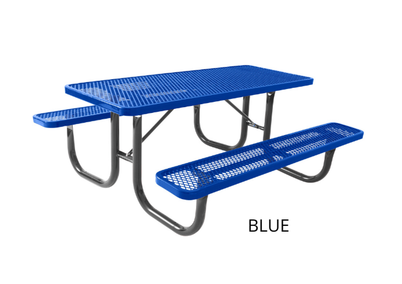 UltraPlay 8 Foot Heavy Duty Picnic Table Walk Through Design SKU 238-P
