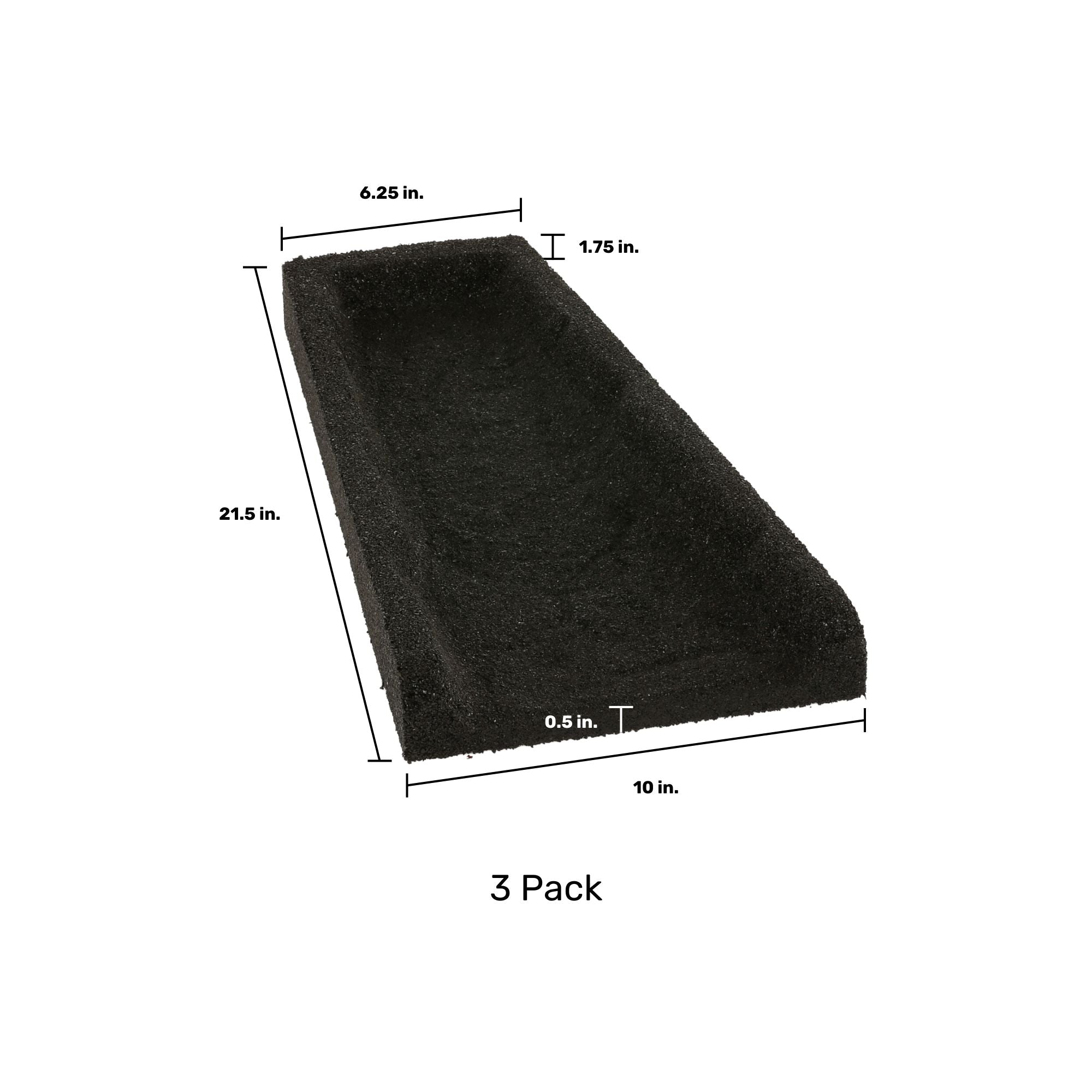 Ground Smart Rubber Splash Blocks SKU GSSplashB21