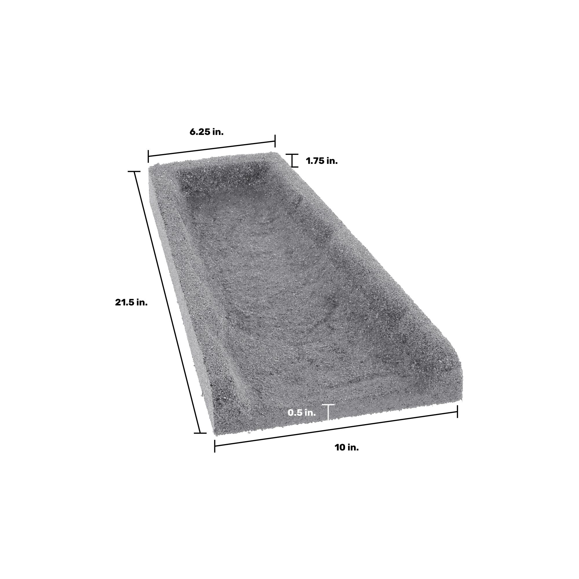 Ground Smart Rubber Splash Blocks SKU GSSplashB21