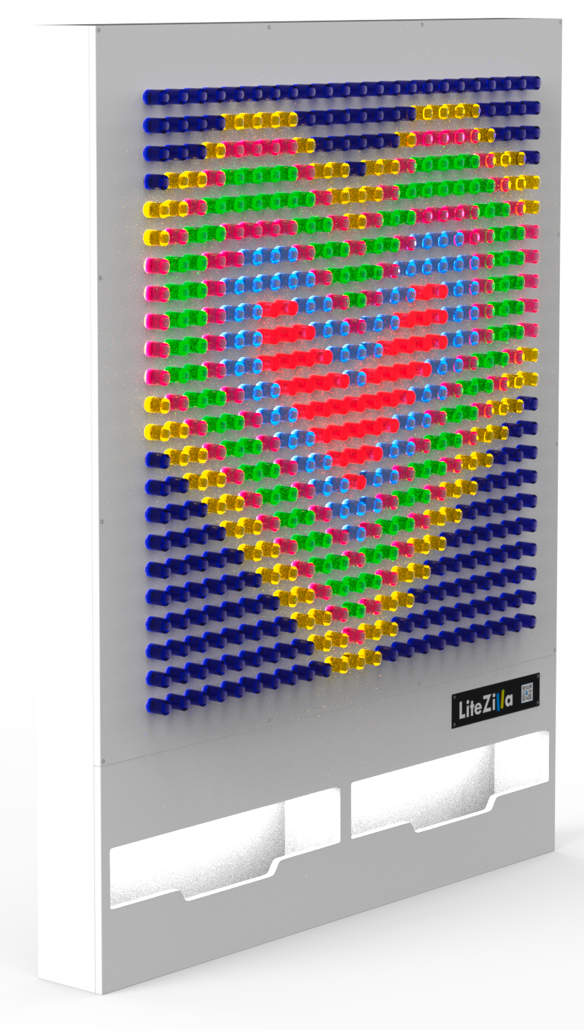 LiteZilla Giant Lite Brite White SKU LZ-WHT