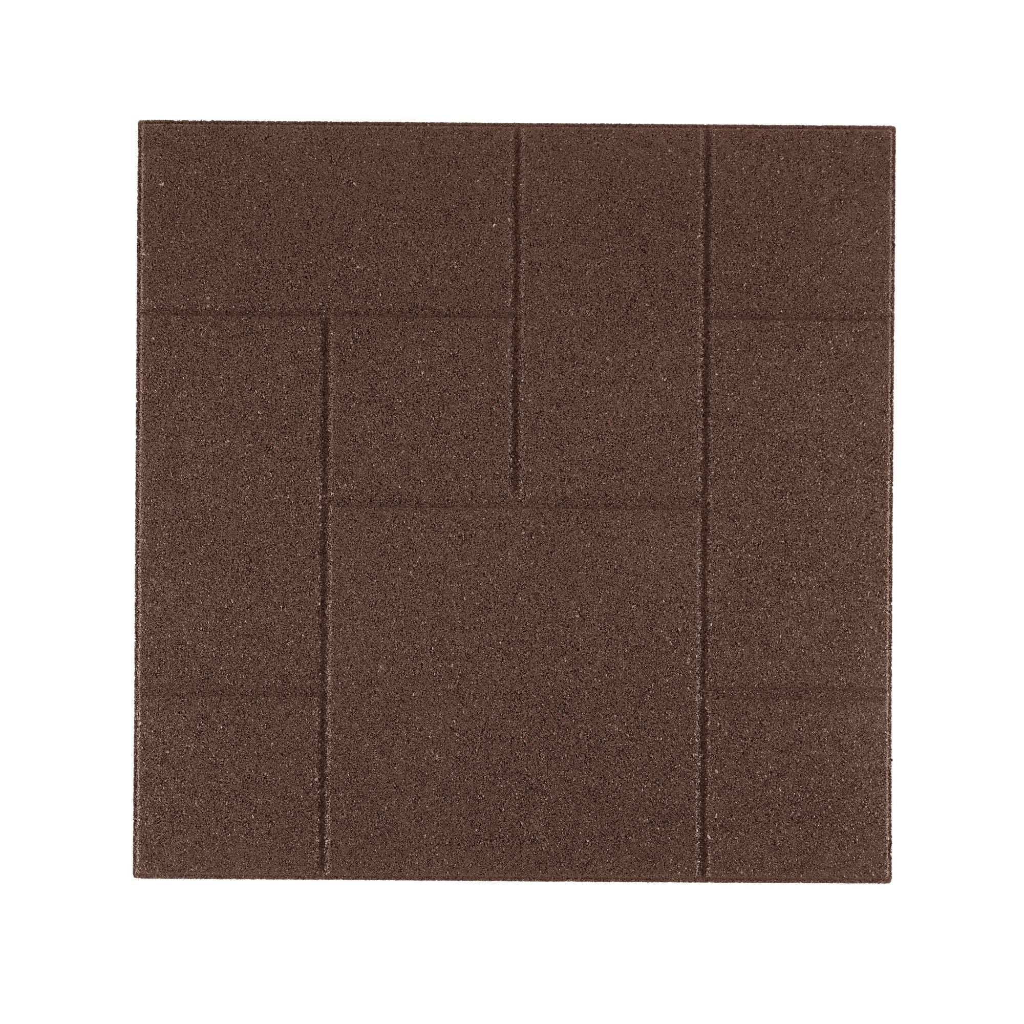 Ground Smart Dual Sided Rubber Pavers 24" SKU GSDSPaver24