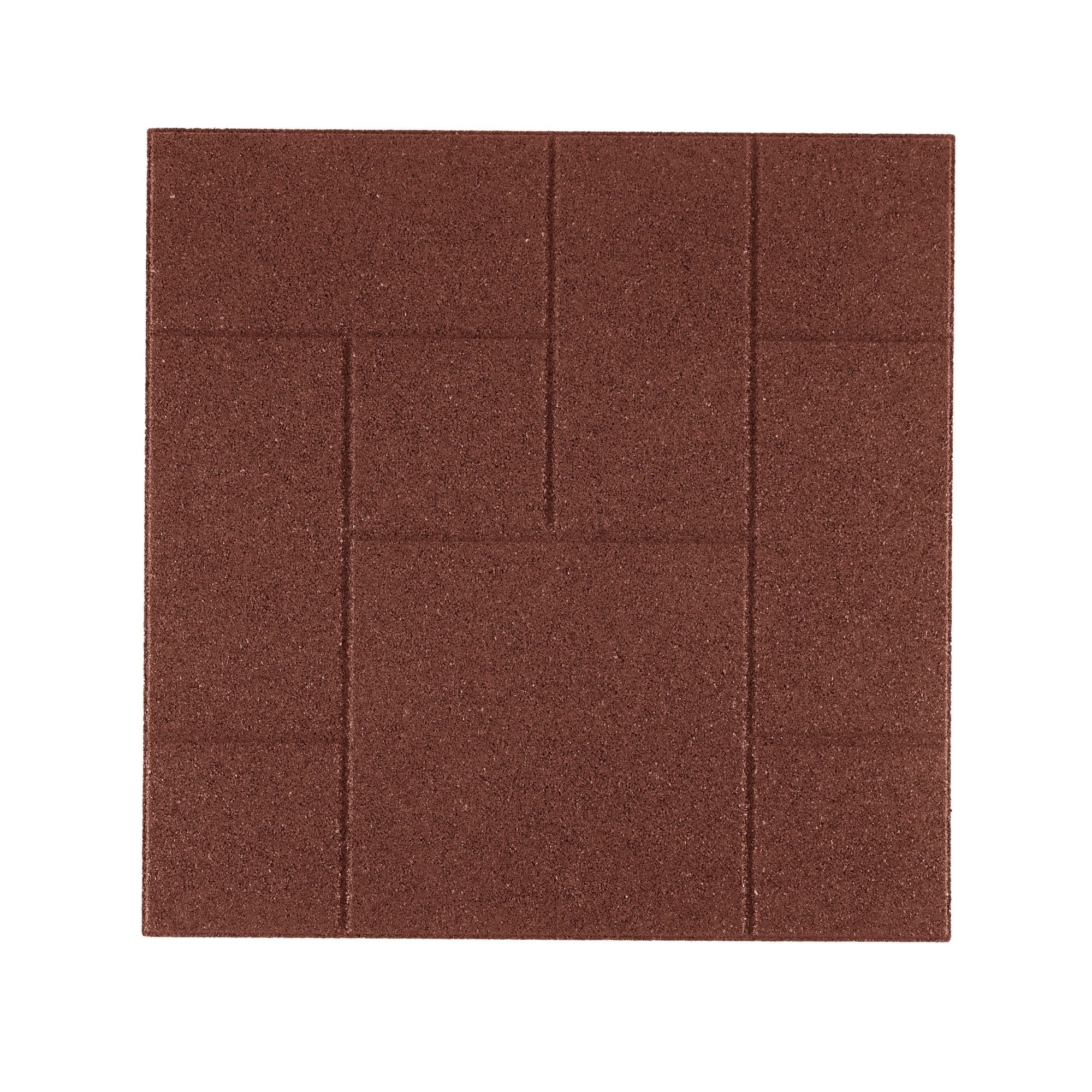 Ground Smart Dual Sided Rubber Pavers 24" SKU GSDSPaver24