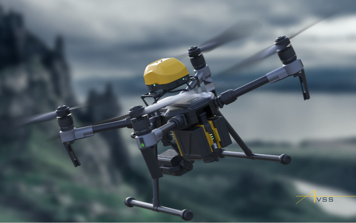 PRS-M200 for DJI M200 Series w/ Parachute Pod SKU M200-PRS-915