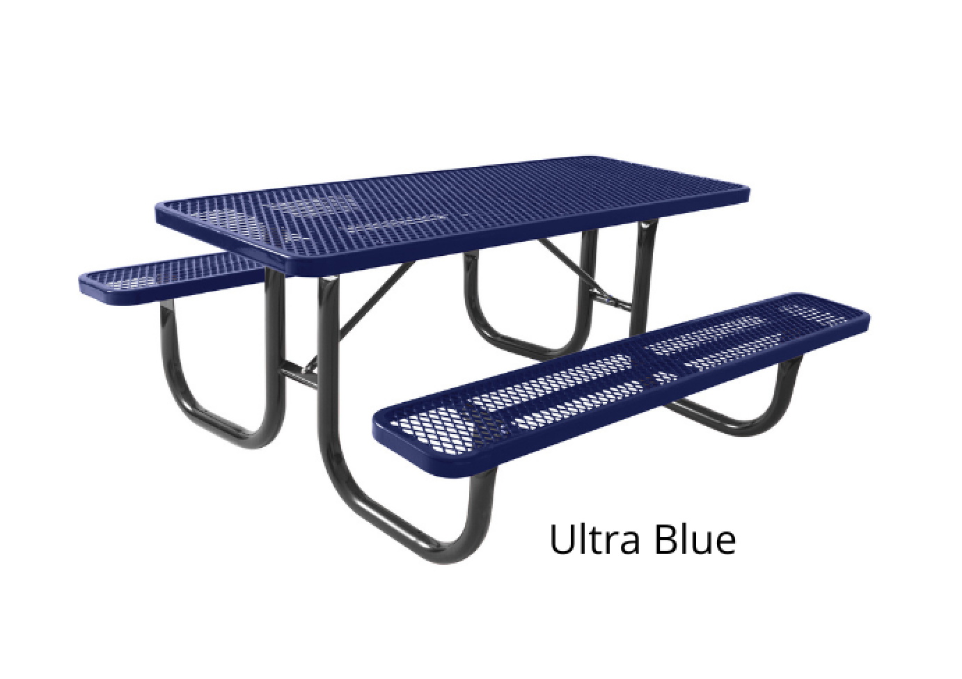 UltraPlay 8 Foot Heavy Duty Picnic Table Walk Through Design SKU 238-P