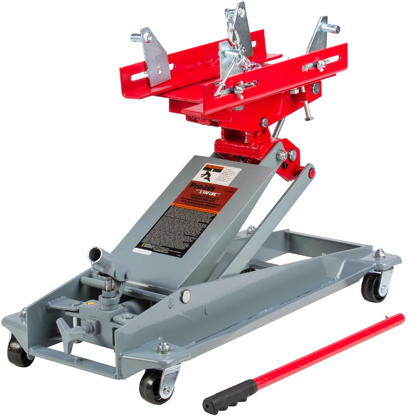 Pro-Lift Low Profile Transmission Jack w/ 1100 Lbs Capacity SKU T-1452