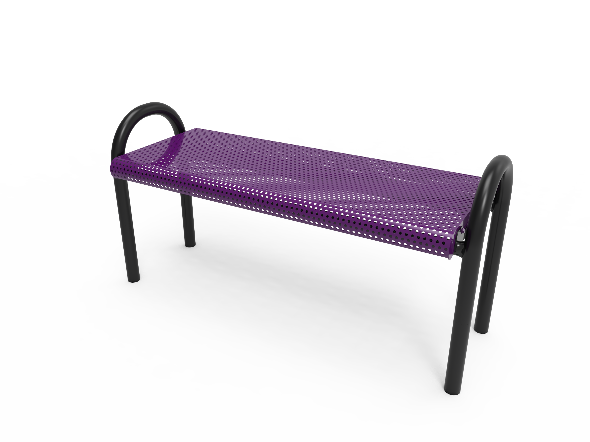 MyTCoat 4’ - 6' MOD Bench, Punched Steel, Inground SKU BMD04