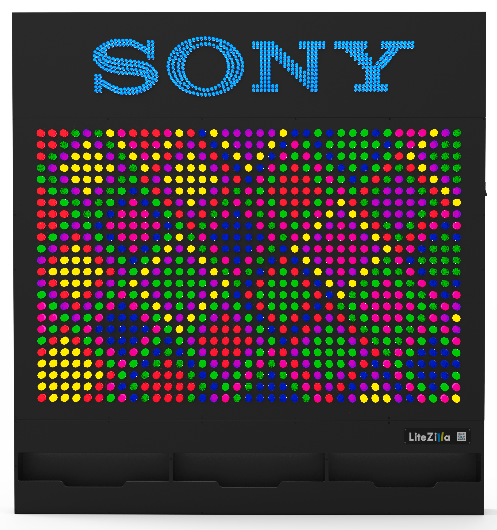 LiteZilla Giant Lite Brite Outdoor Weather-Resistant SKU LZ-OTD