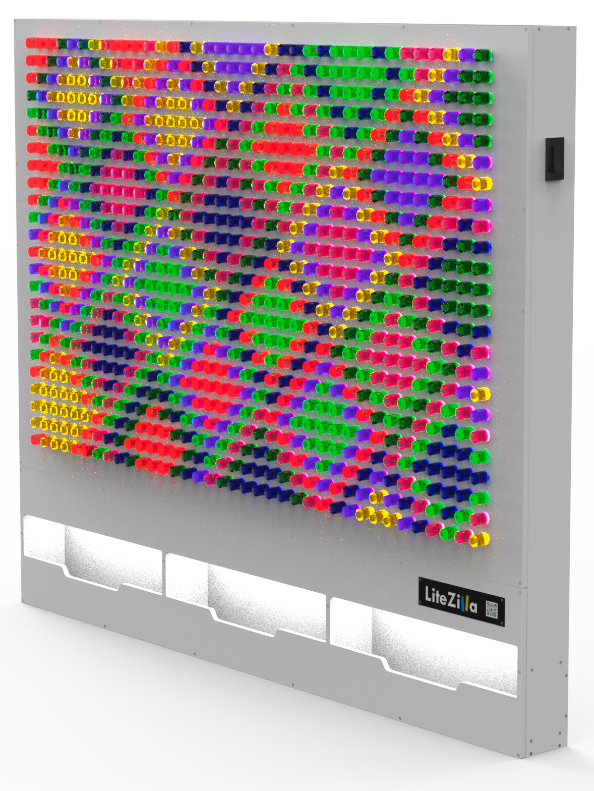 LiteZilla Giant Lite Brite White SKU LZ-WHT