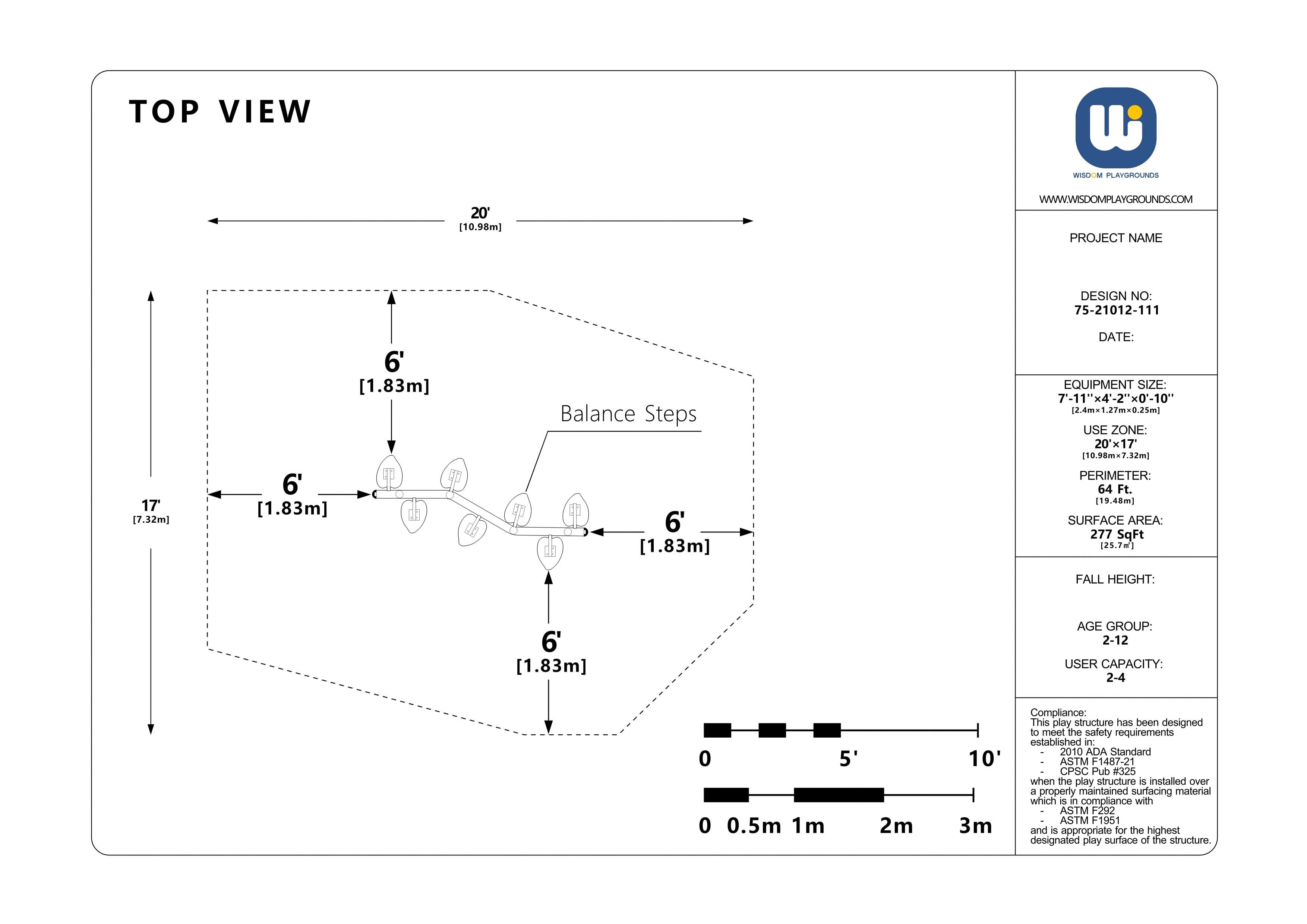 Wisdom Leaf Balance Steps SKU QS75-21012-111