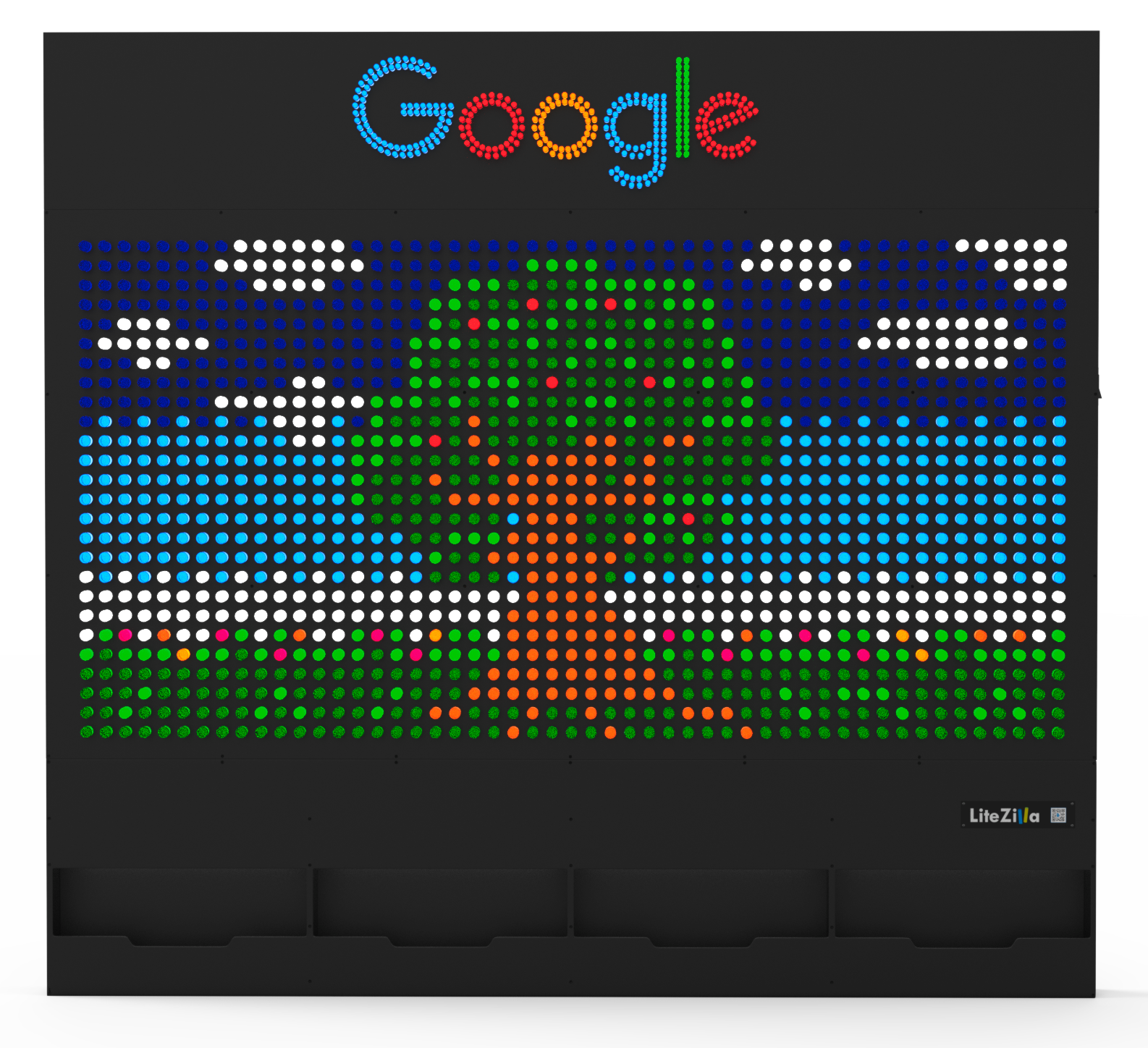 LiteZilla Giant Lite Brite Outdoor Weather-Resistant SKU LZ-OTD