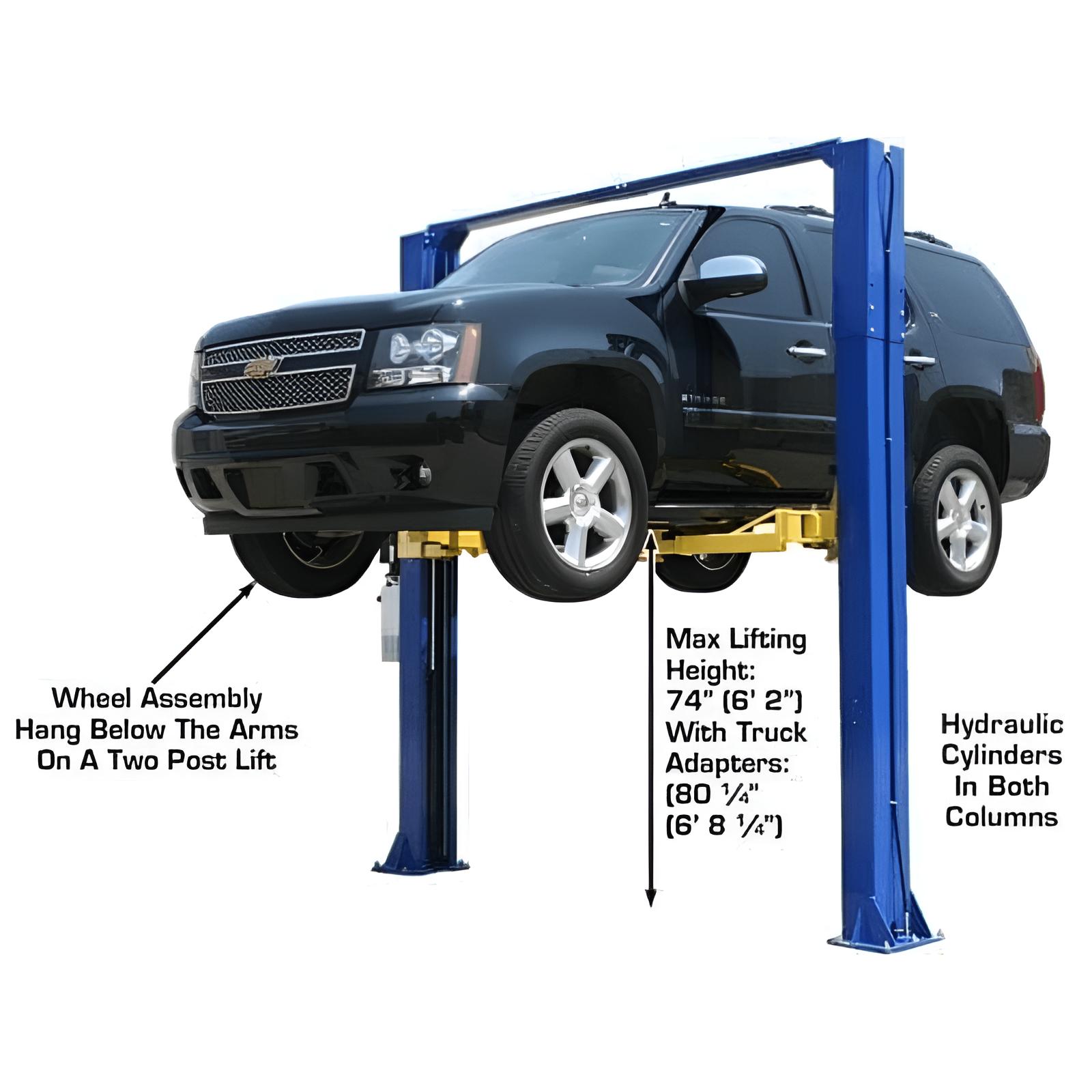 Atlas 9,000 lb 2 Post Lift SKU ATEXH-9KOHX