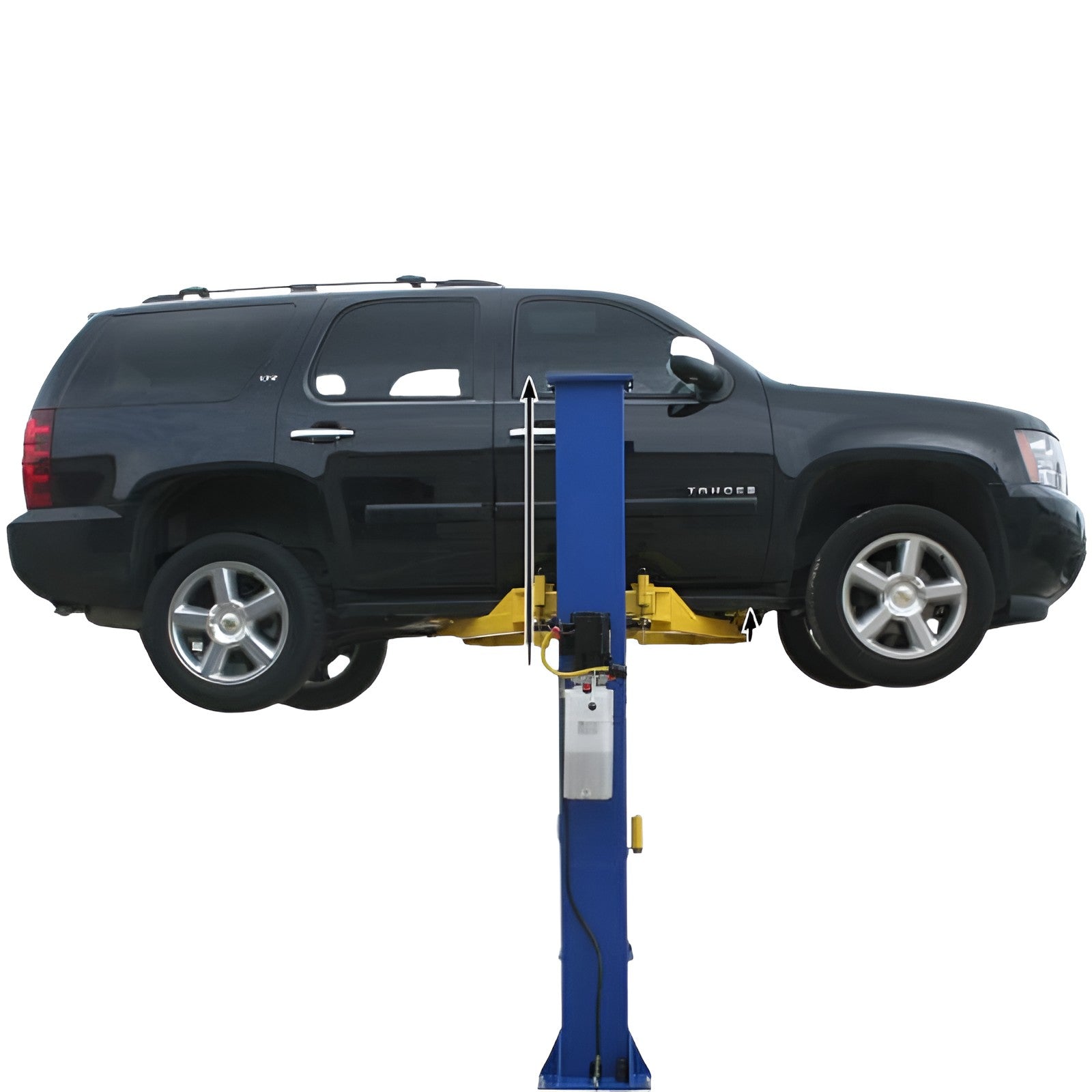 Atlas 2 Post Lift, Lawn Mower Adapter Combo SKU ATEATTD-9OHSC-COMBO