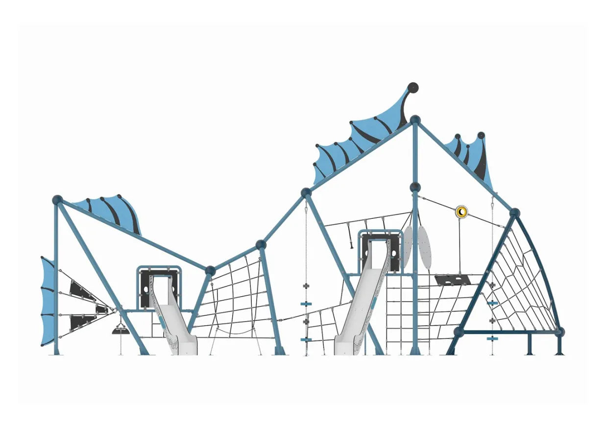 Playground Equipment Mischievous Monkfish Playground SKU PSG006