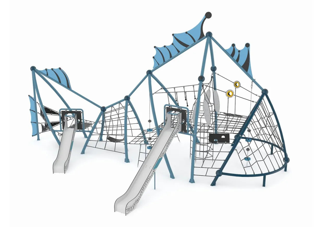 Playground Equipment Mischievous Monkfish Playground SKU PSG006