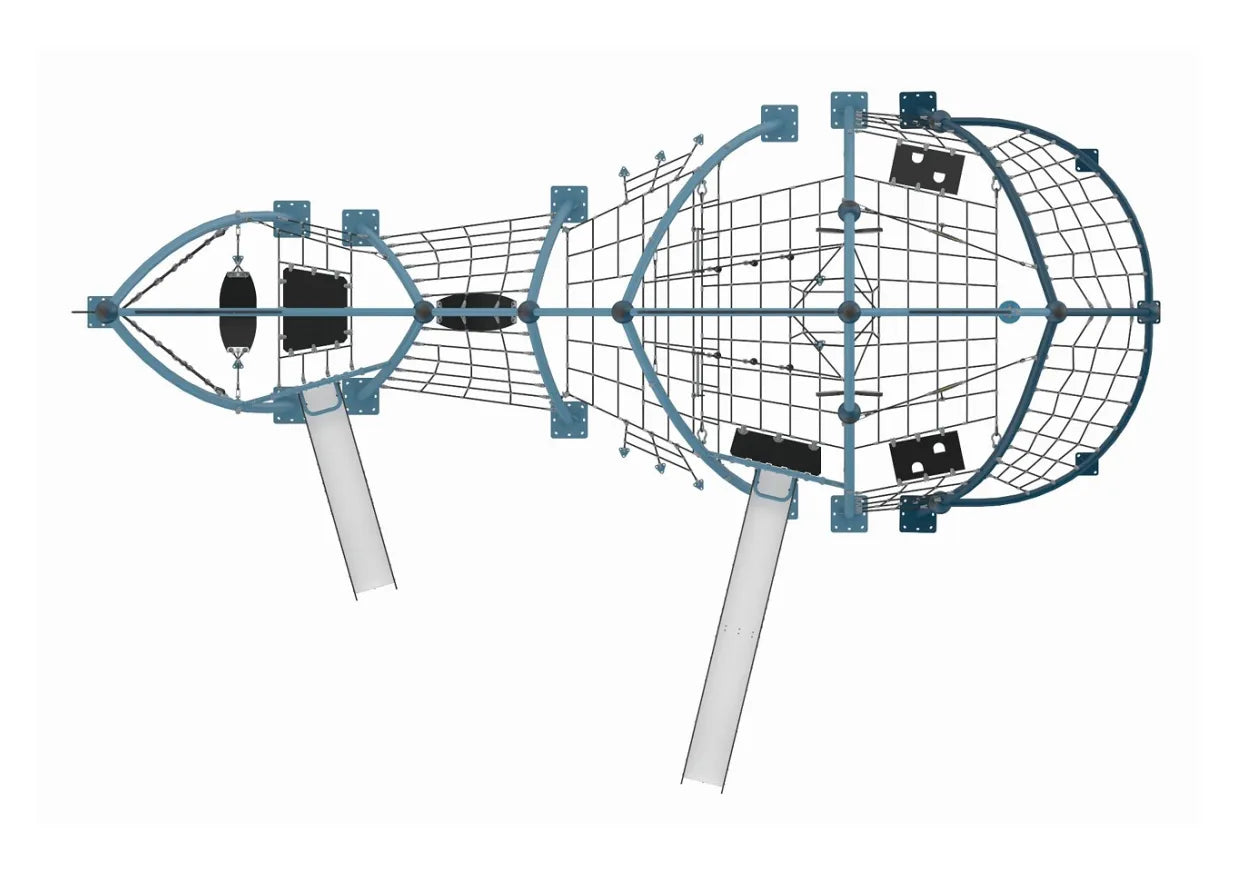 Playground Equipment Mischievous Monkfish Playground SKU PSG006