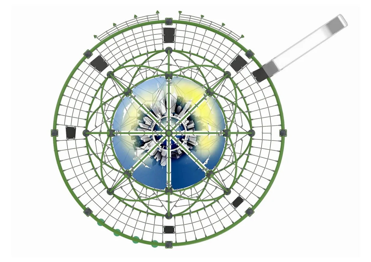 Playground Equipment Big Apple Airtime Playground SKU PSG007