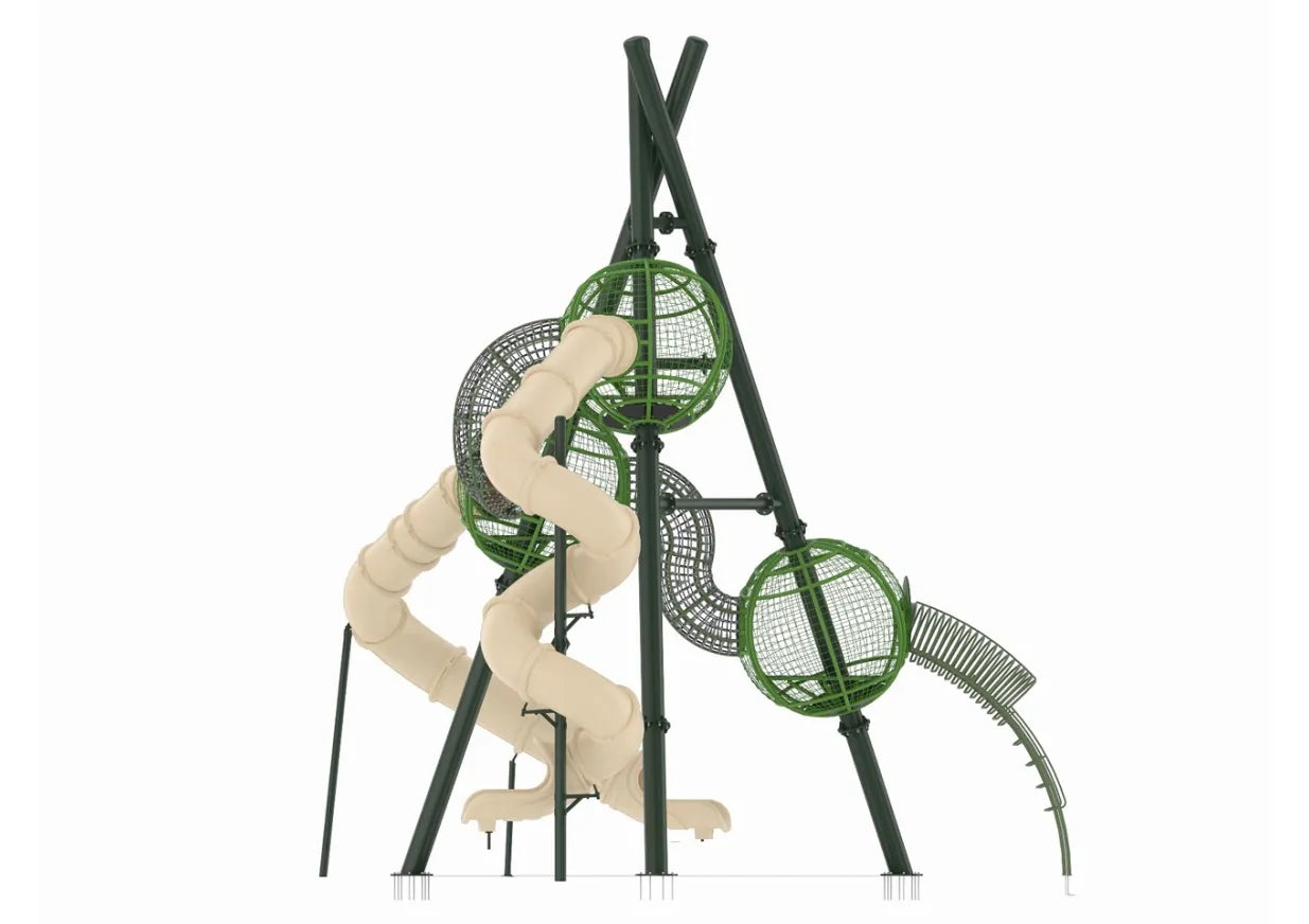 Playground Equipment Bouncing Battlement Playground SKU PSG008