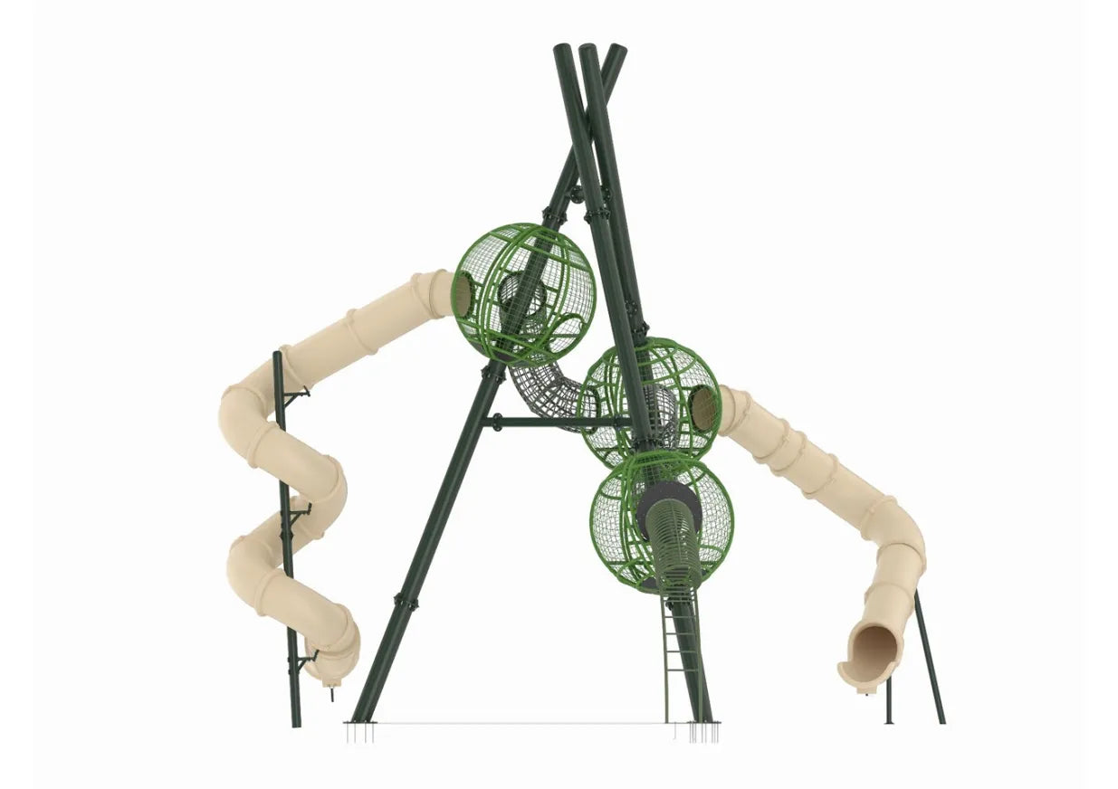 Playground Equipment Bouncing Battlement Playground SKU PSG008