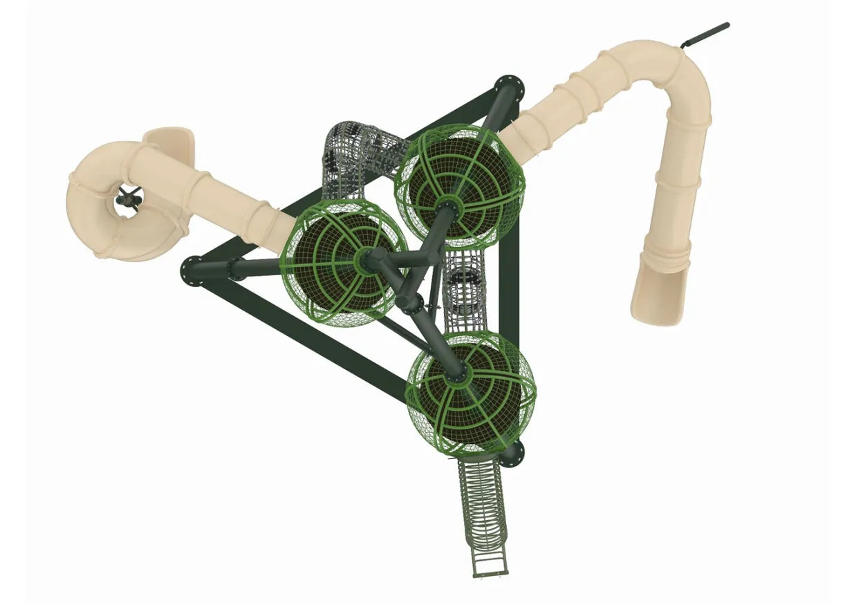 Playground Equipment Bouncing Battlement Playground SKU PSG008