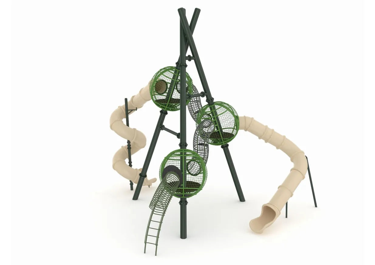 Playground Equipment Bouncing Battlement Playground SKU PSG008