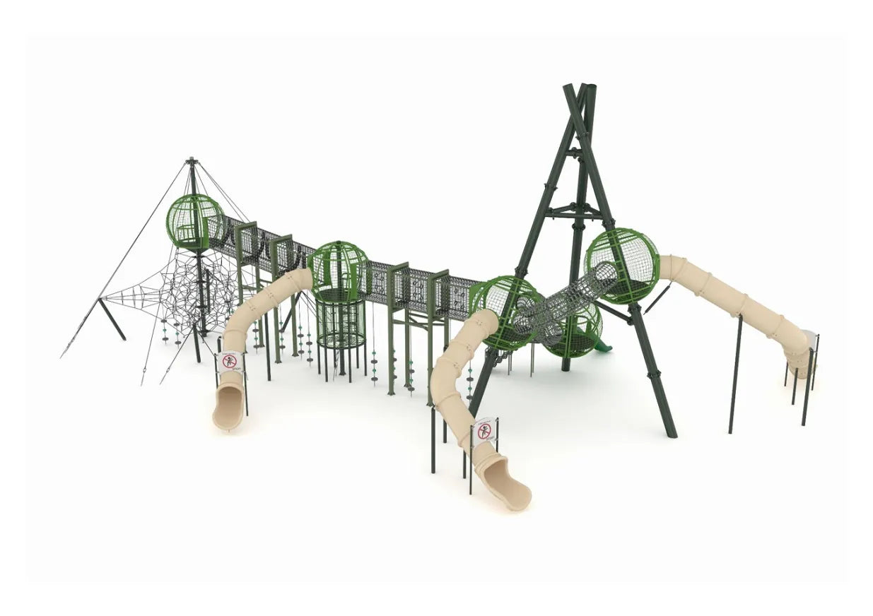 Playground Equipment Sunburst Shuttle Playground SKU PSG009