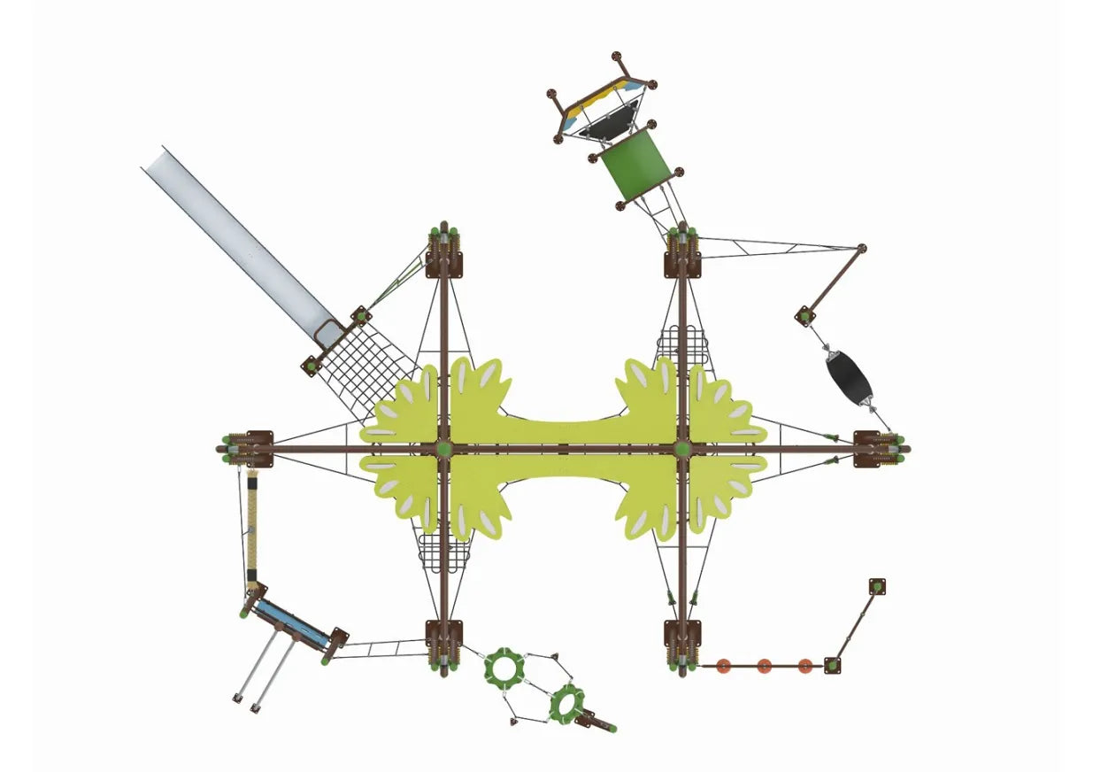 Playground Equipment Vineswing Valley Playground SKU PSG030