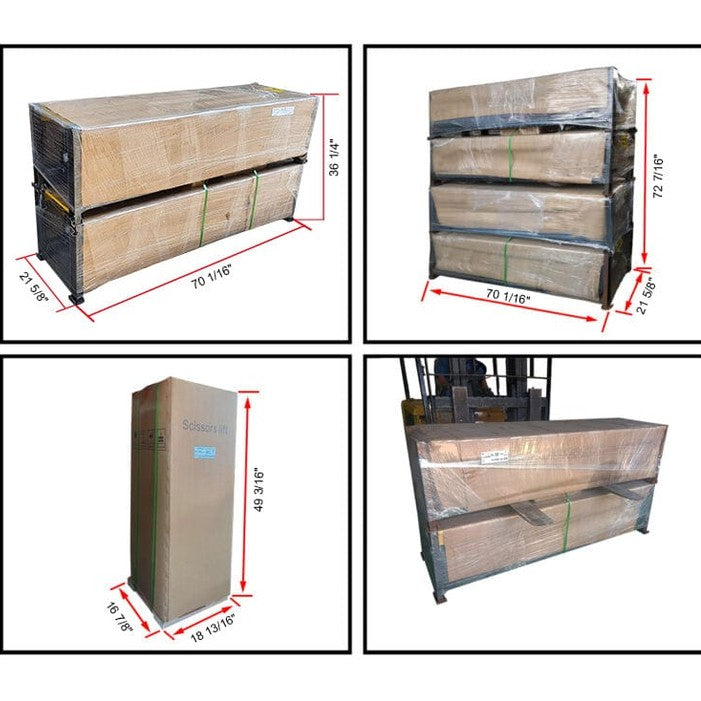 AMGO 9,000 lb Flush Mount Scissor Lift SKU XL-9F