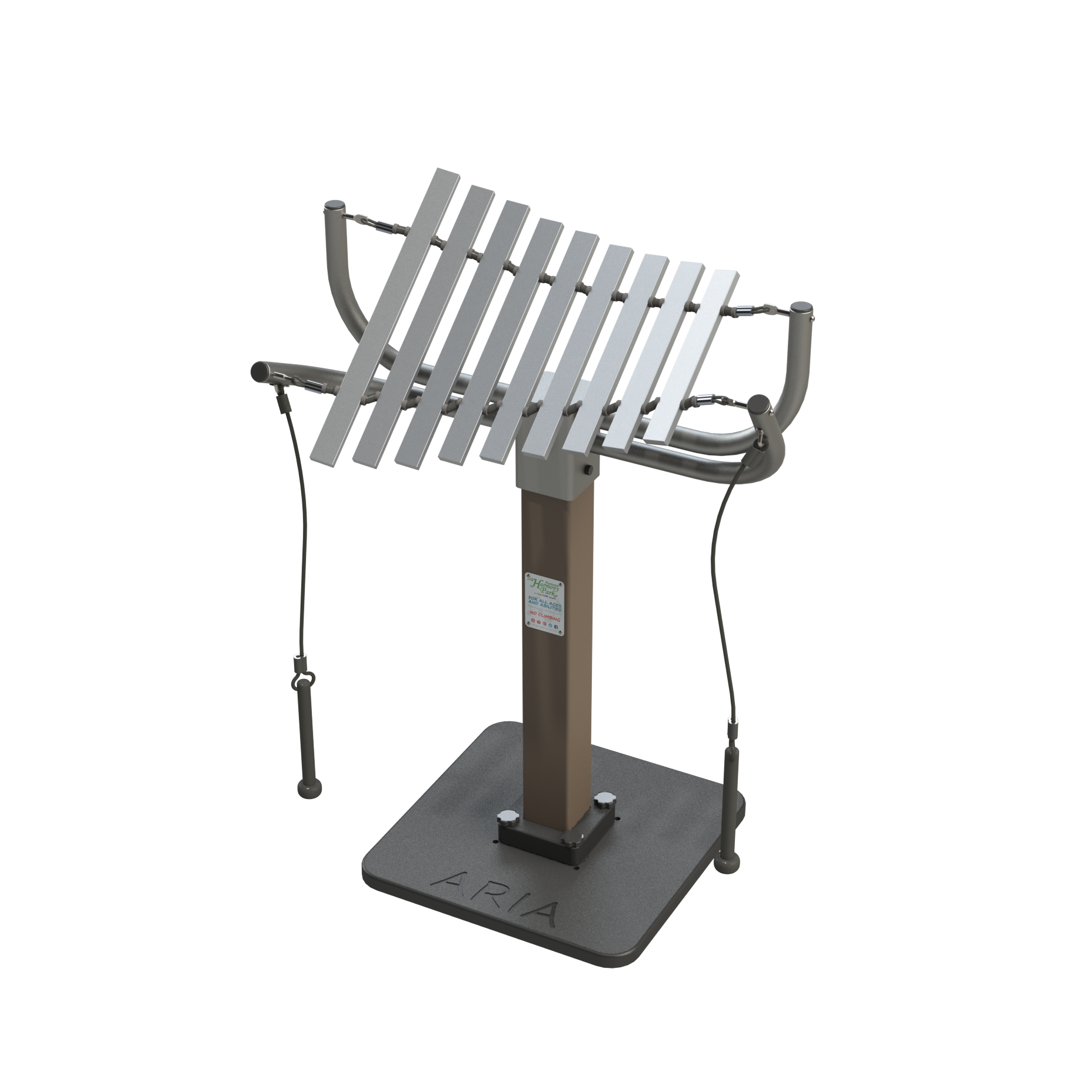 FreeNotes Aria 9 Note Metallophone Musical Instrument SKU ARIA