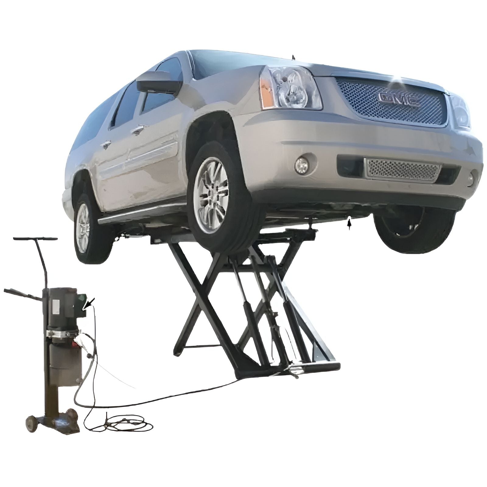 Atlas 6,000 lb Mid Rise Scissor Lift, Portable SKU ATEATTD-6MR