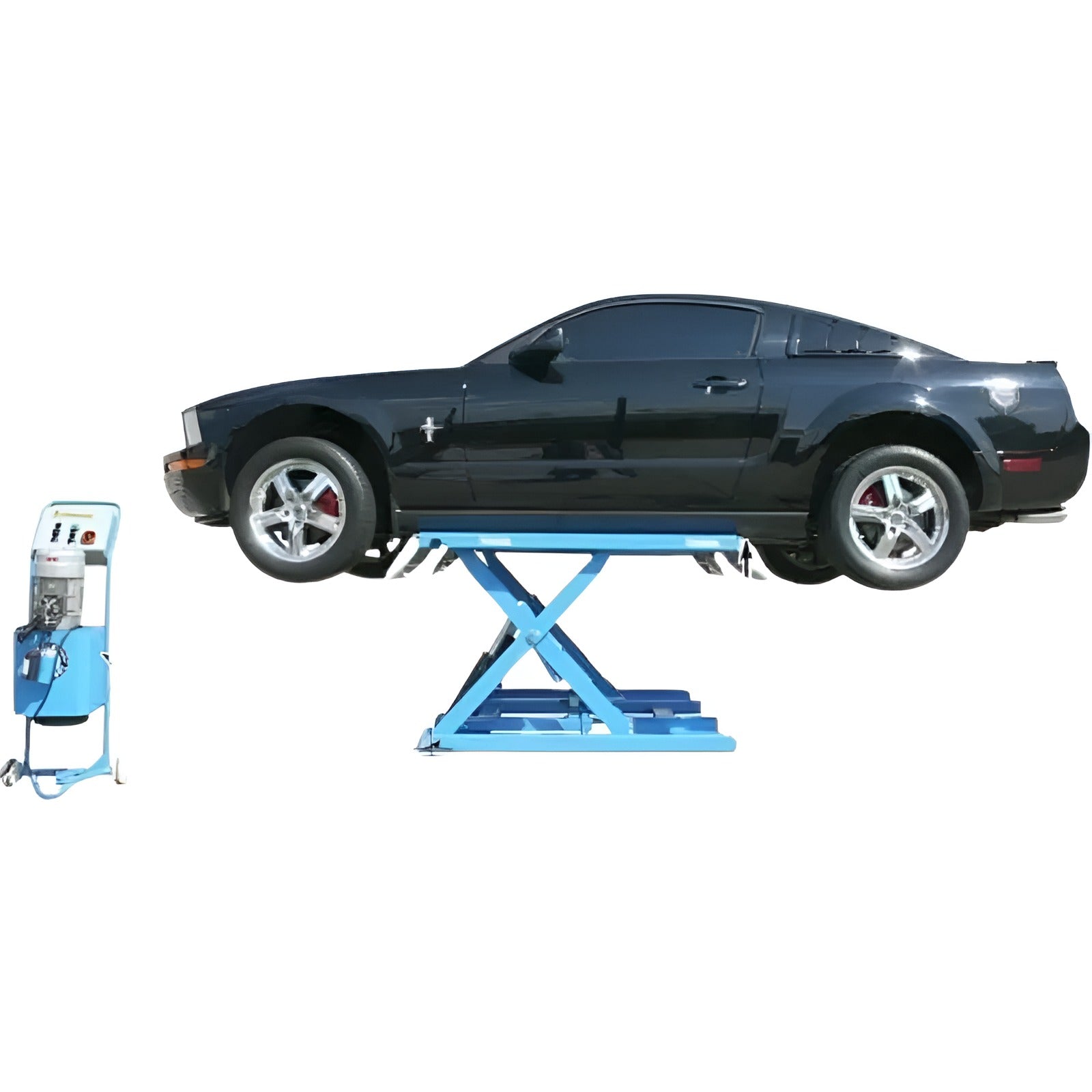 Atlas 7,000 lbs Mid Rise Scissor Lift, Portable SKU ATEATTD-7K-KWIK