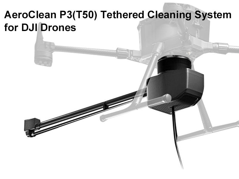 AeroClean P3, T50 Tethered Spray Cleaning System For DJI M400, Industrial Payload SKU AearoClean-P3-50M