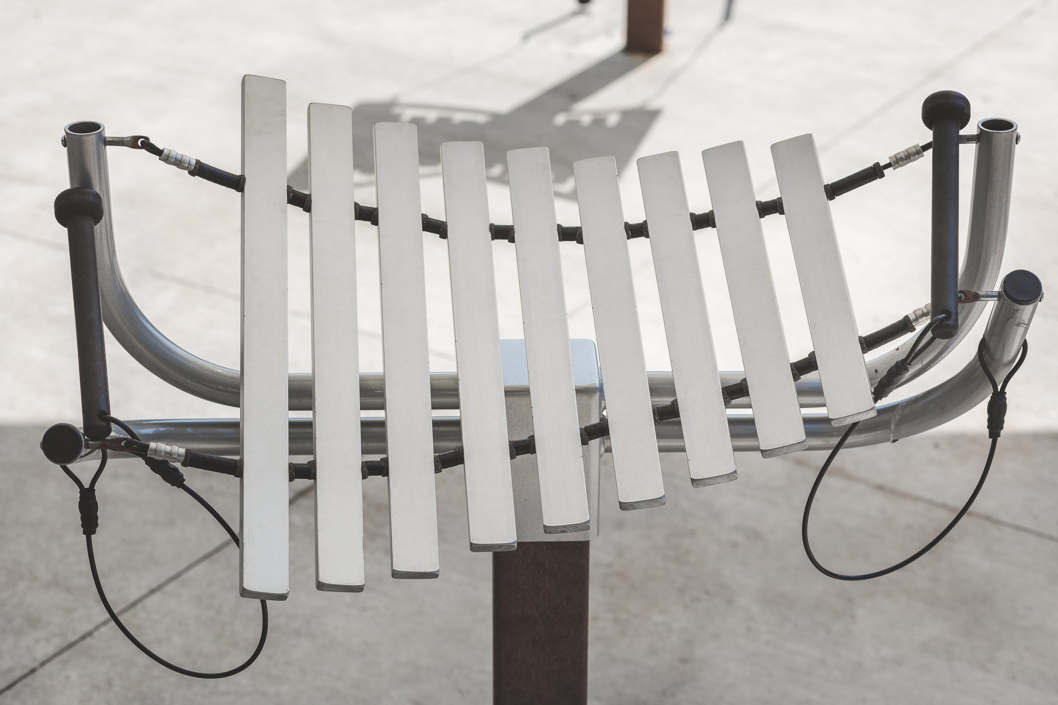 FreeNotes Aria 9 Note Metallophone Musical Instrument SKU ARIA