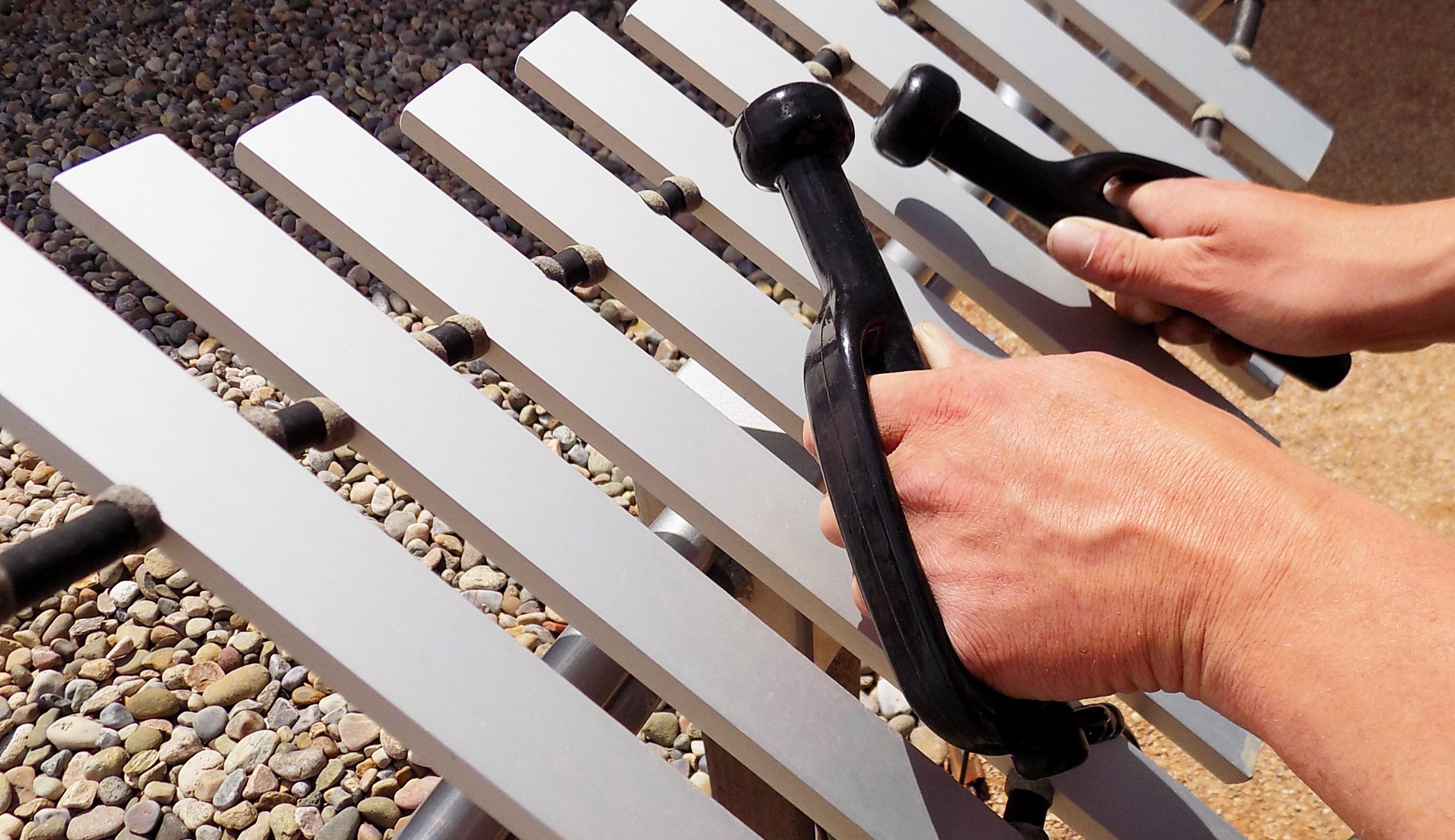 FreeNotes Aria 9 Note Metallophone Musical Instrument SKU ARIA