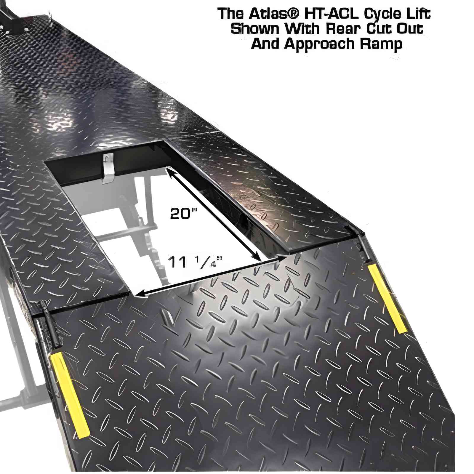 Atlas ACL Motorcycle Lift w/ Roller Plate SKU ATEHT-ACL