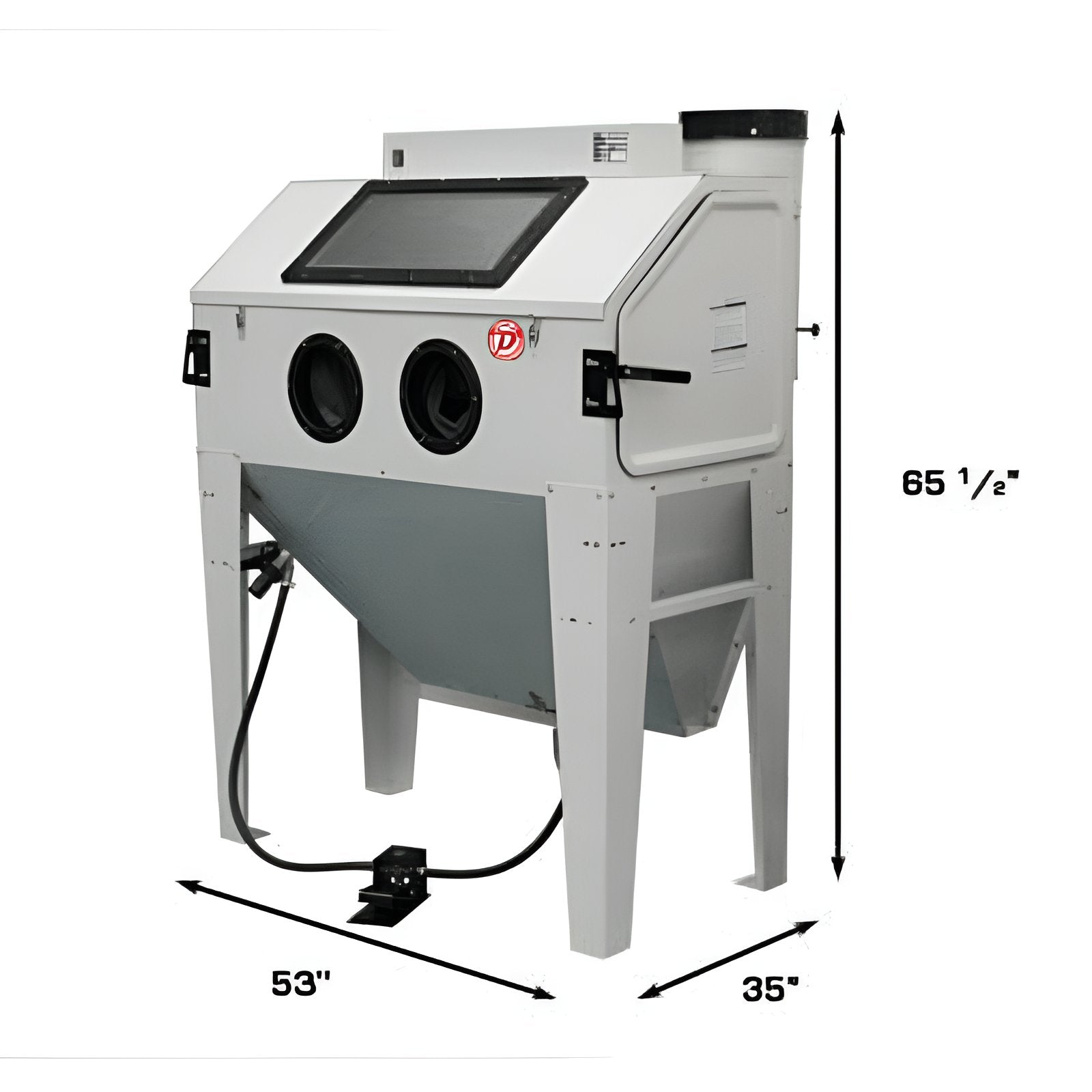 Atlas Sandblast Cabinet w/ Vacuum SKU ATEHTSBC420