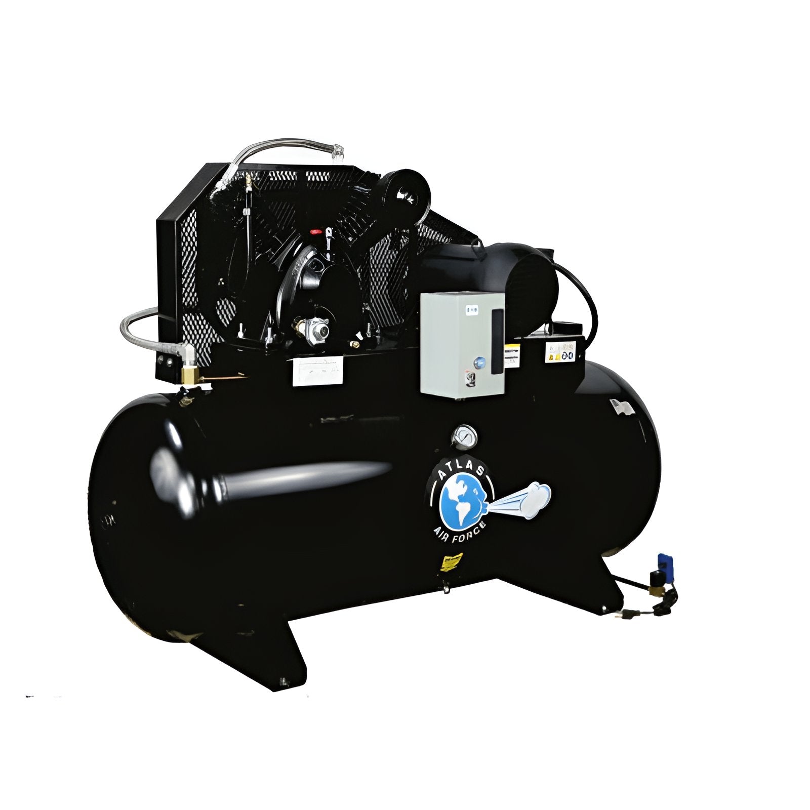 Atlas AF9P 7.5HP 120 Gallon Air Compressor w/ Plus Package SKU ATEMPAF9P-120H