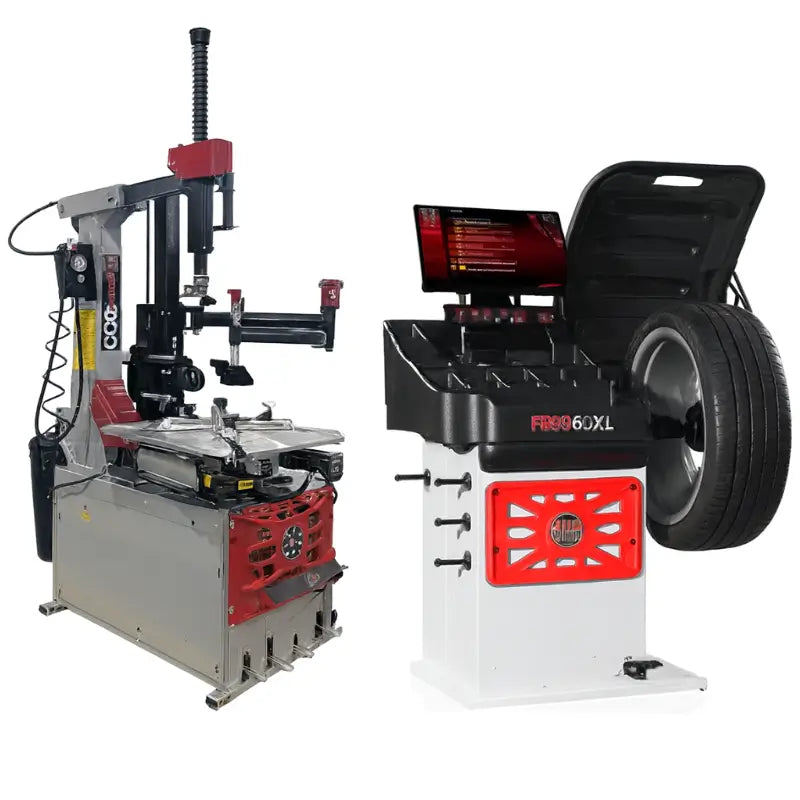 Atlas Platinum PTC600 Tire Changer Platinum PWB70 Wheel Balancer Combo9 Package SKU ATEAP-TCWB-COMBO9
