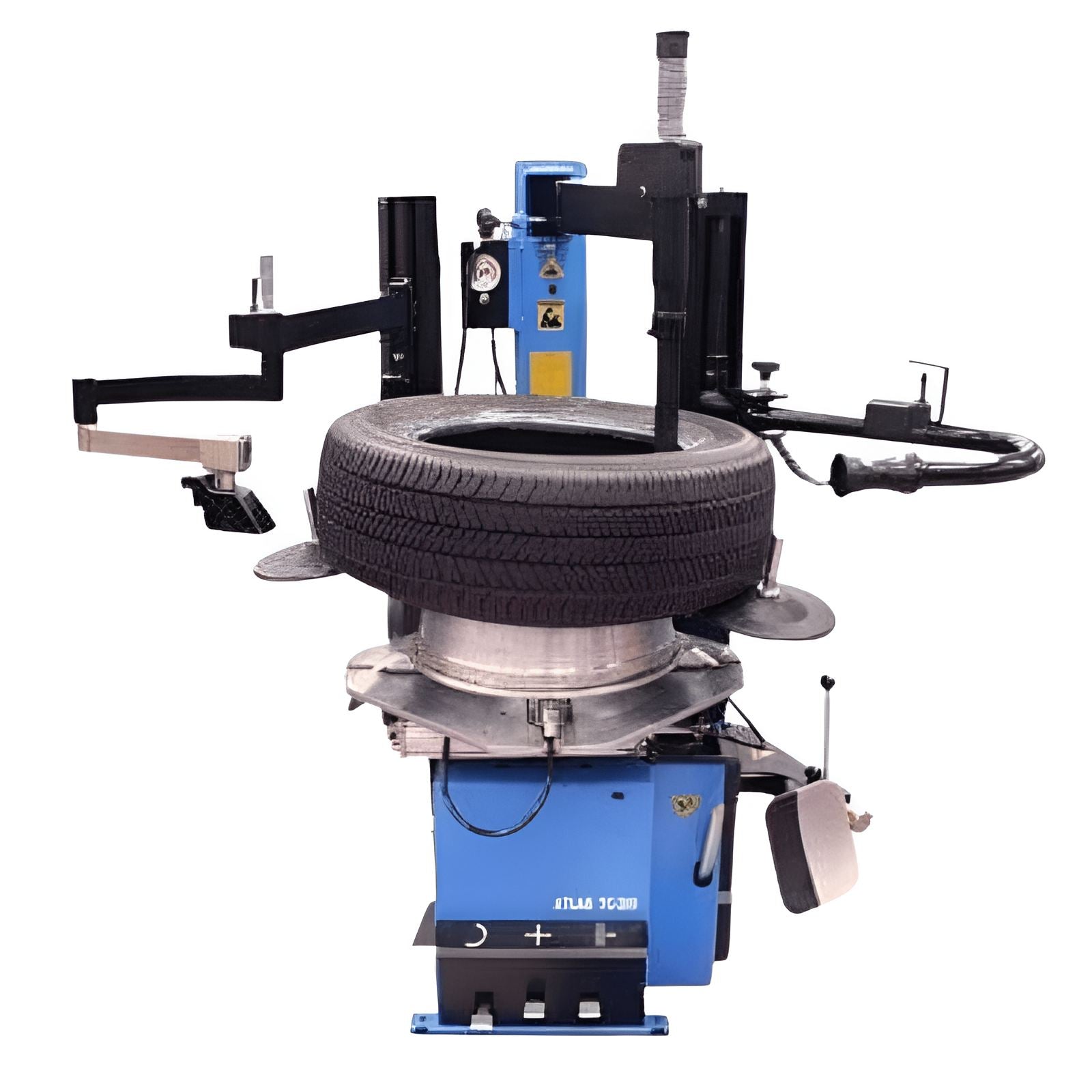 Atlas Extra Large Rim-Clamp Tire Changer w/ Dual Assist Arms SKU ATETC289DAA